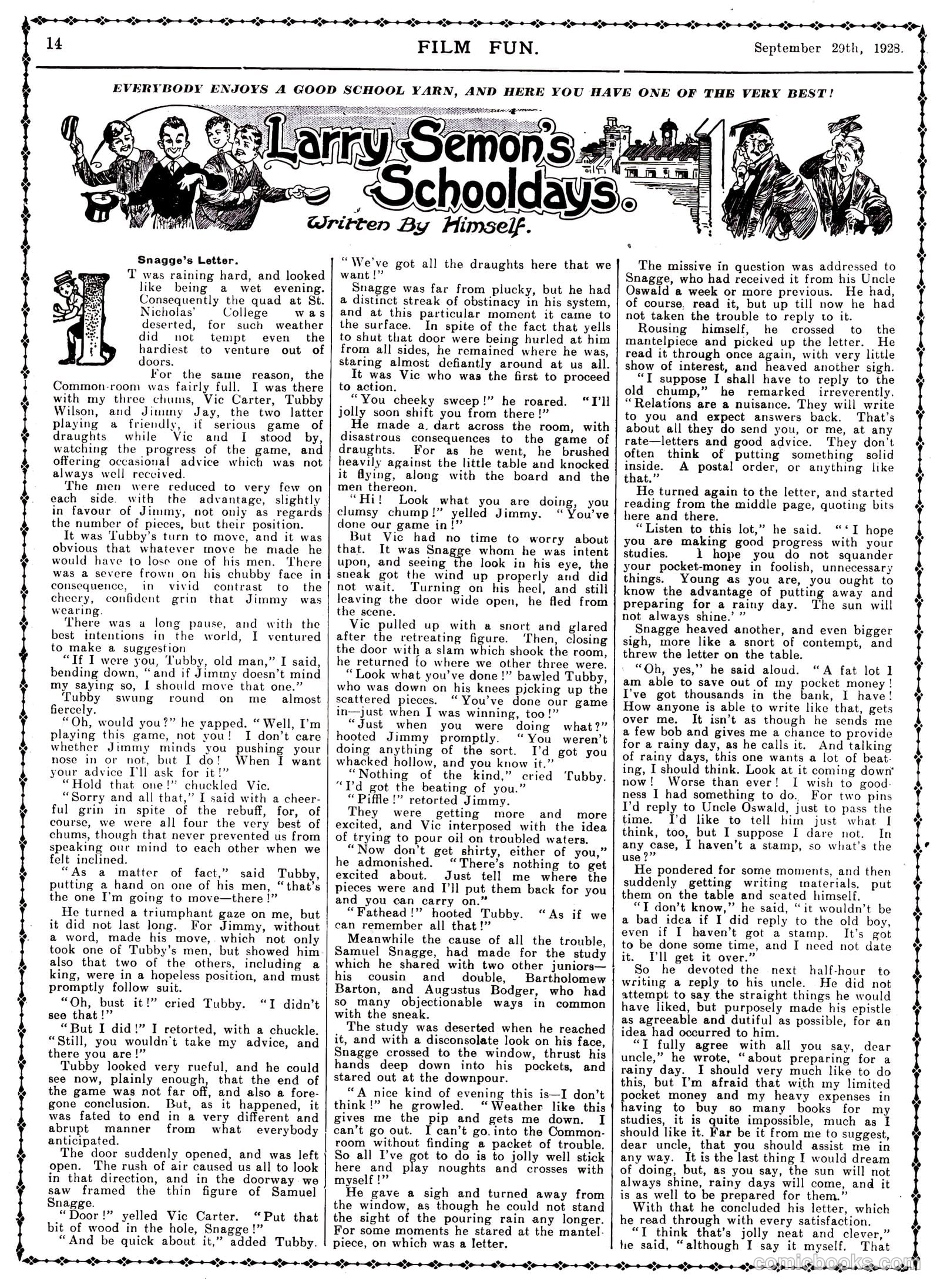 Film Fun #454 (1928) — page 13 of 23