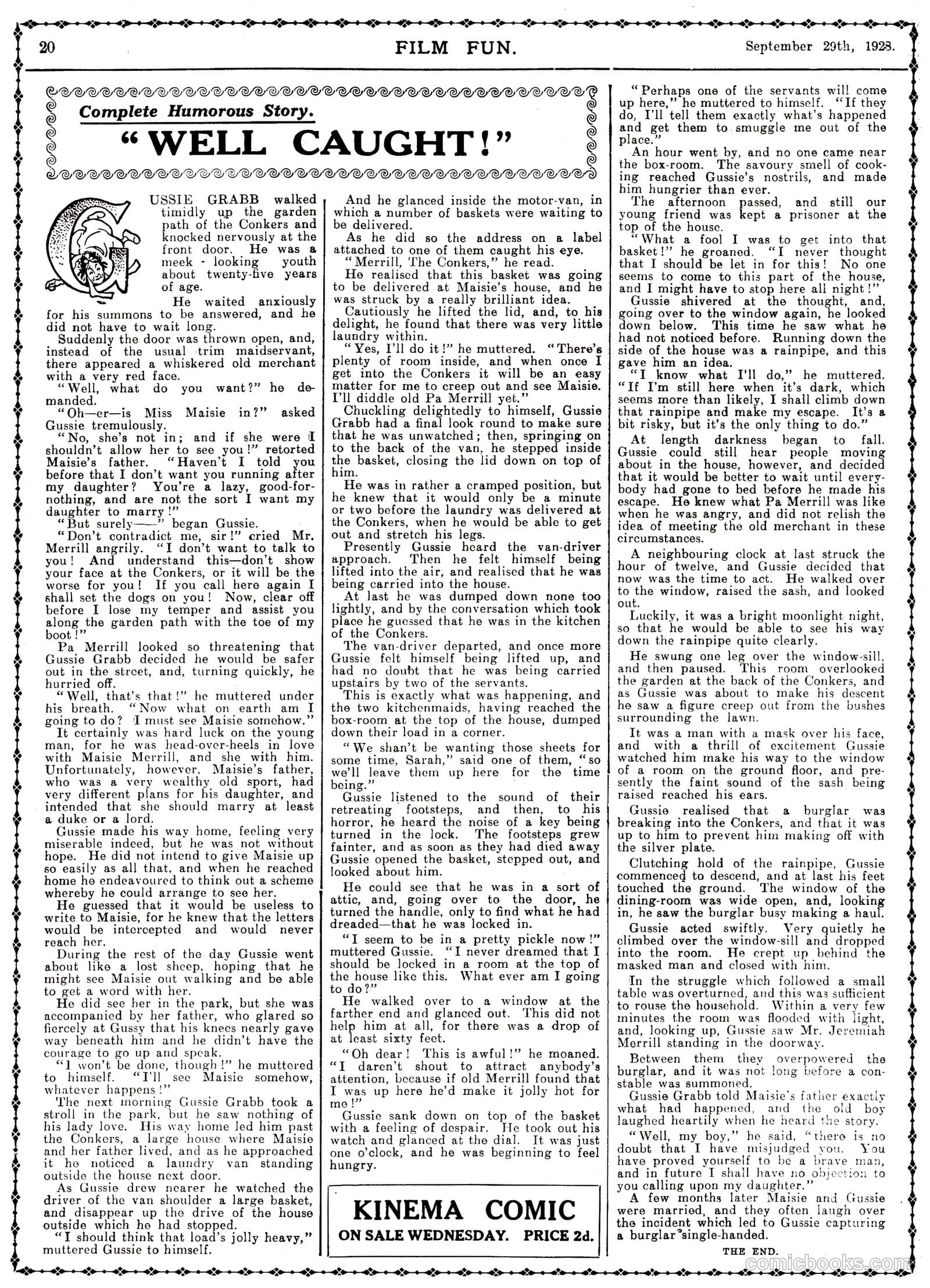 Film Fun #454 (1928) — page 19 of 23