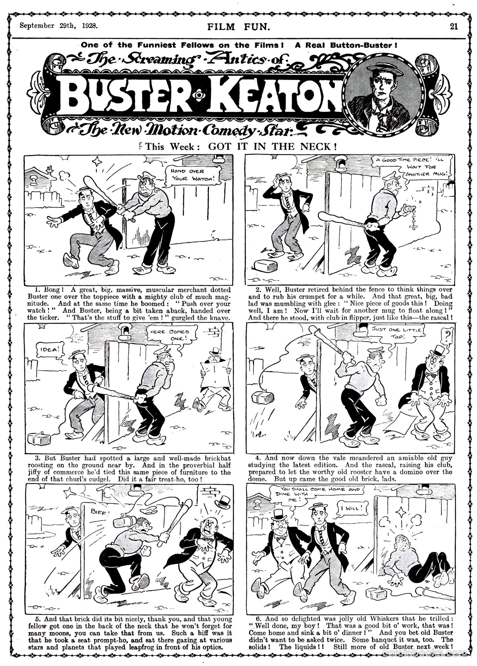 Film Fun #454 (1928) — page 20 of 23