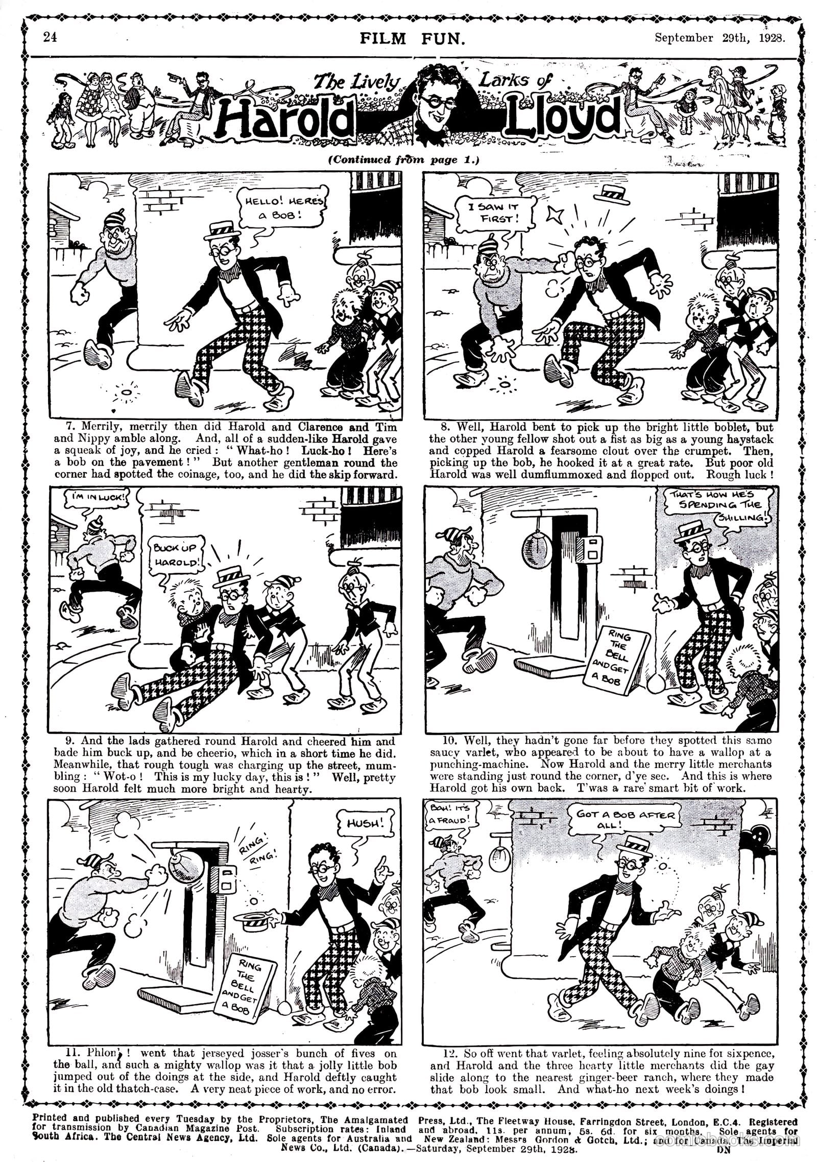 Film Fun #454 (1928) — page 23 of 23