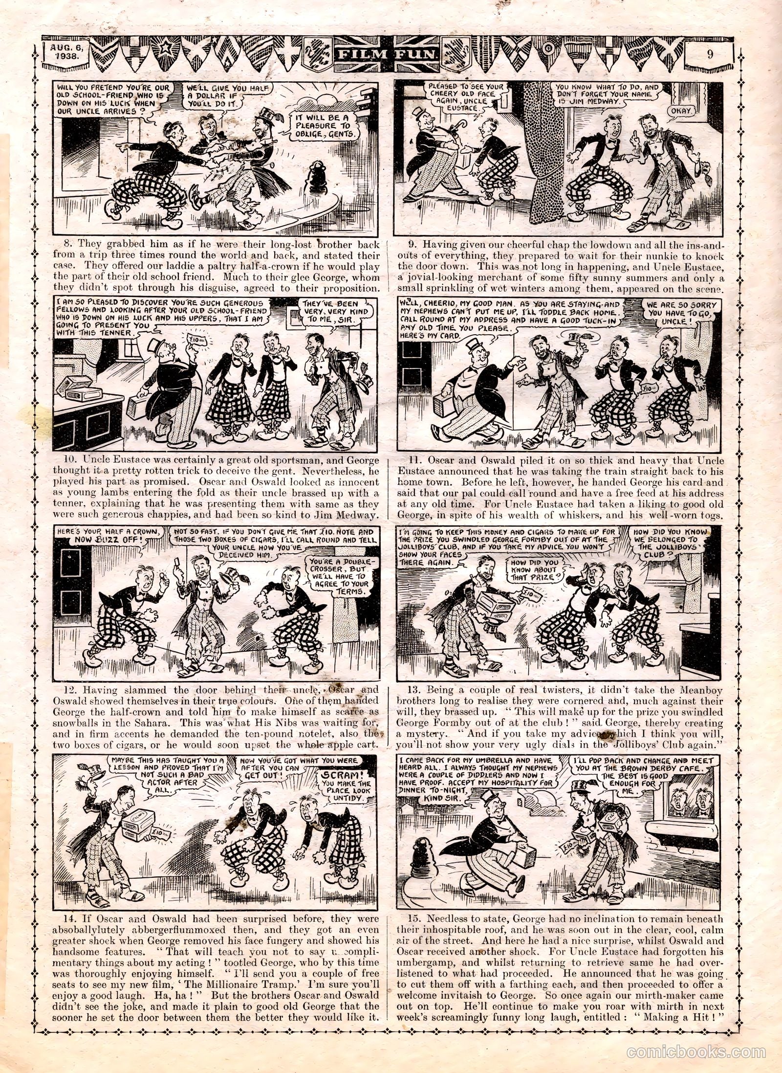 Film Fun #968 (1938) — page 9 of 24