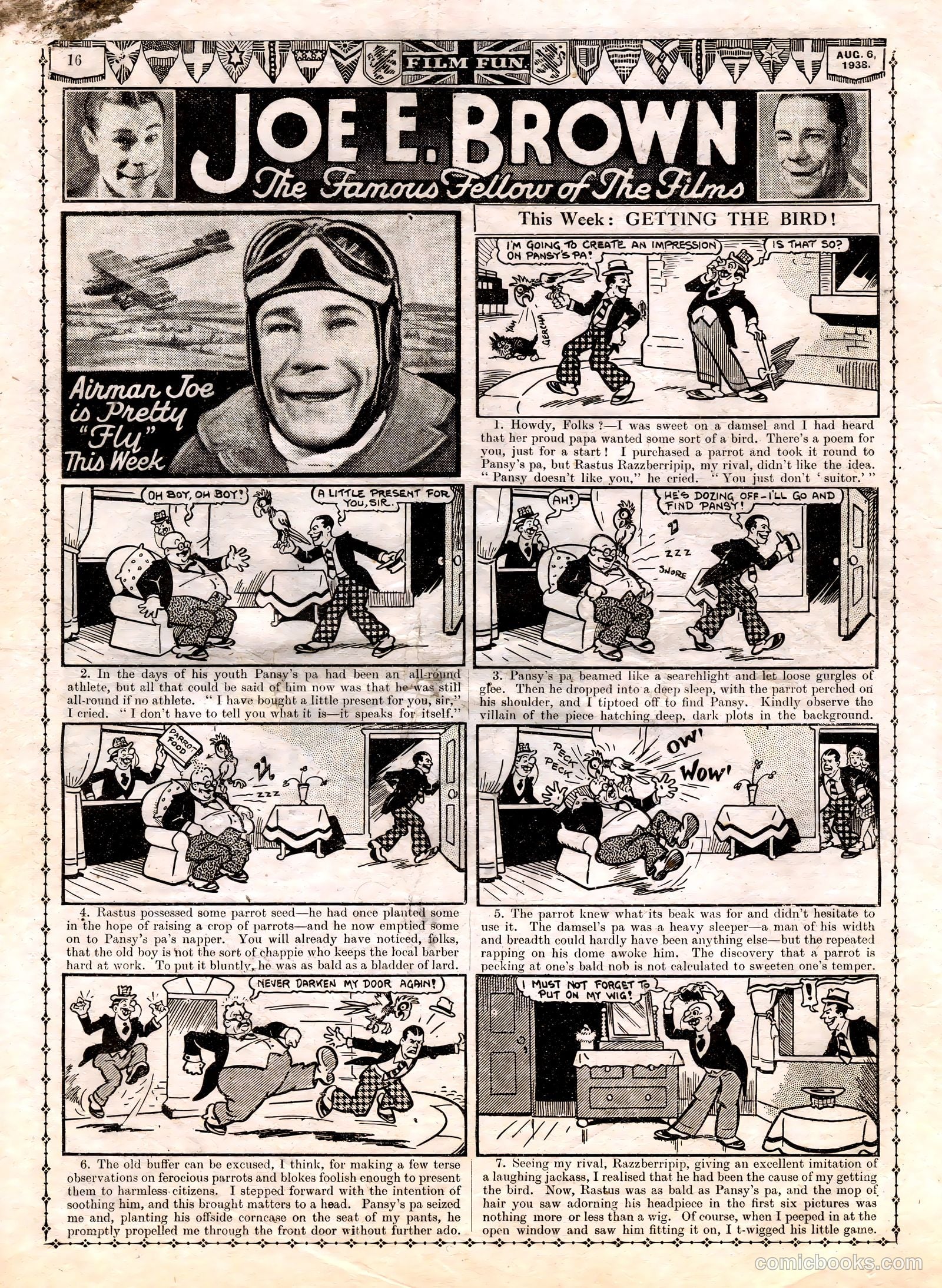 Film Fun #968 (1938) — page 16 of 24