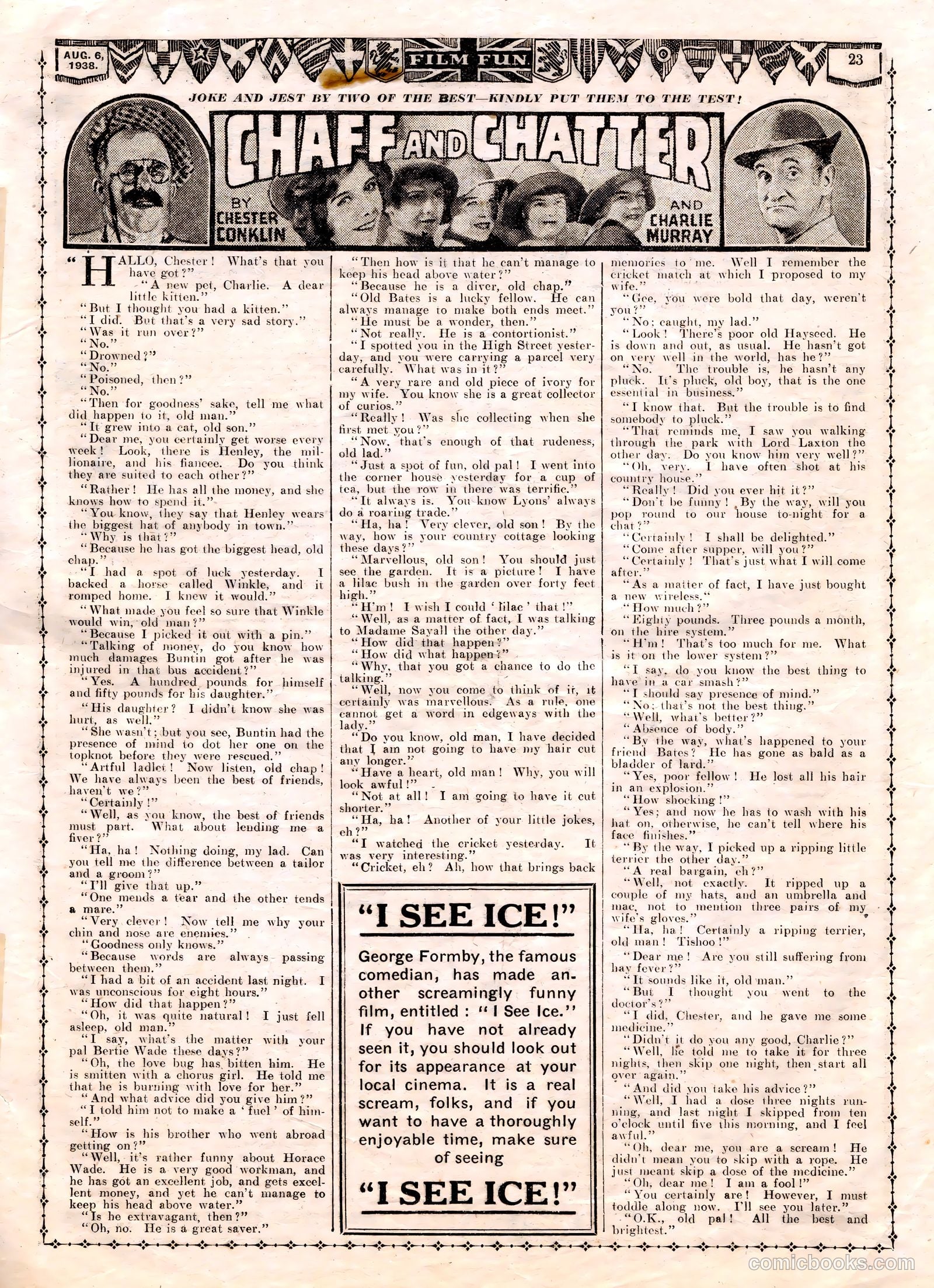 Film Fun #968 (1938) — page 23 of 24
