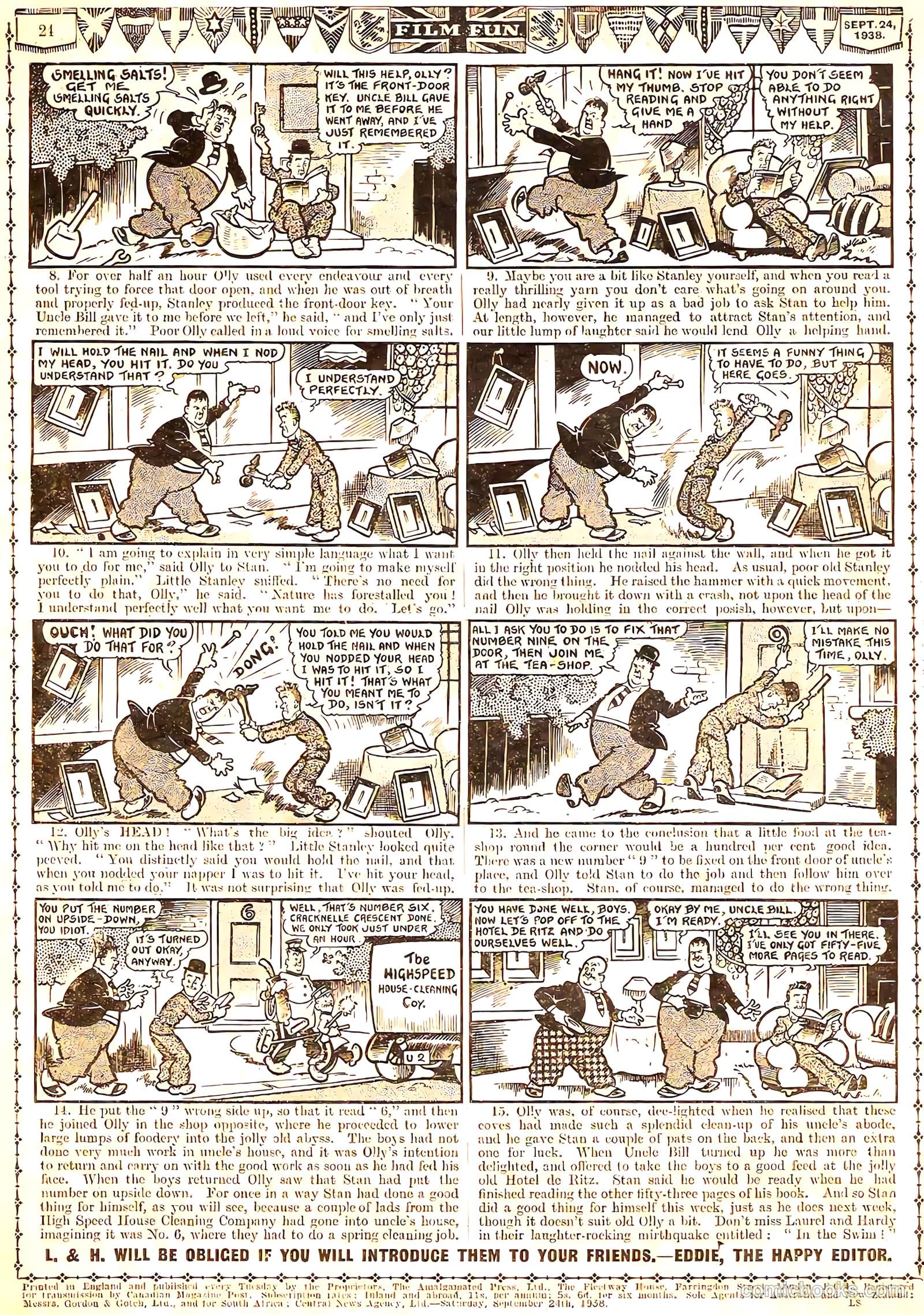 Film Fun #975 (1938) — page 8 of 8