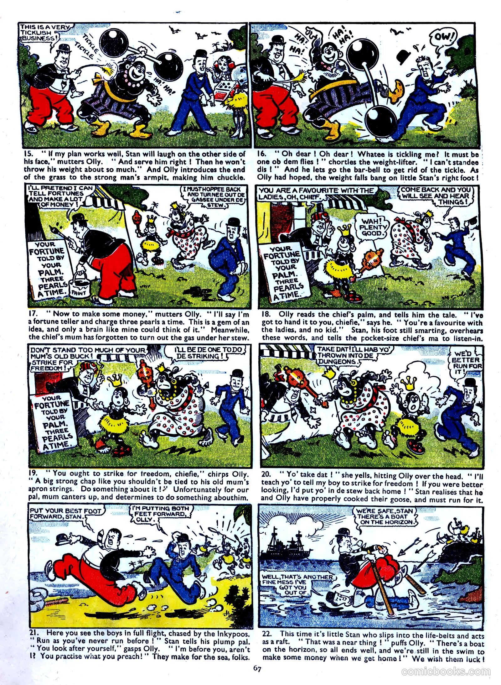 Film Fun Annual #1958 (1958) — page 71 of 150