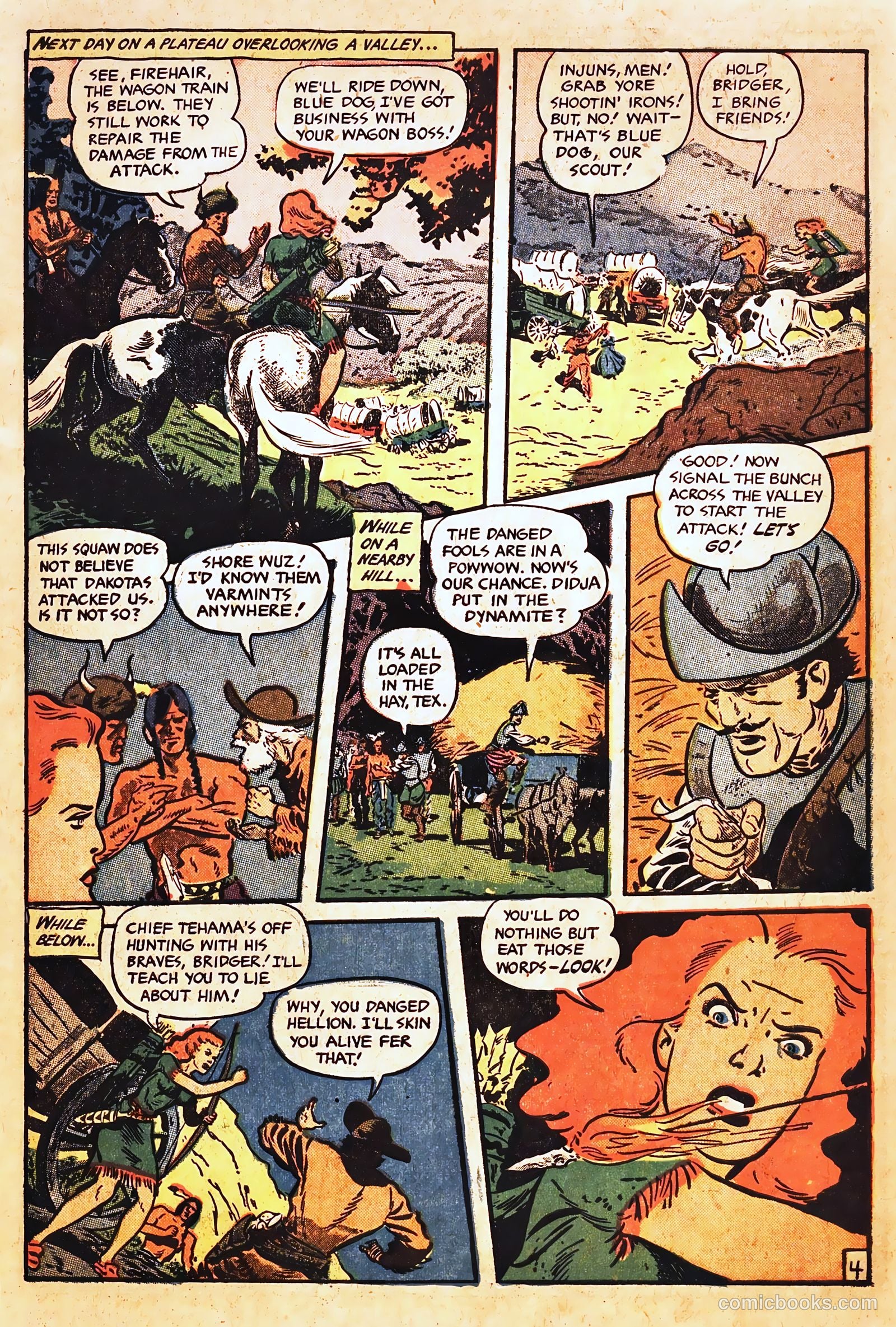 Firehair #11 (1952) — page 7 of 36