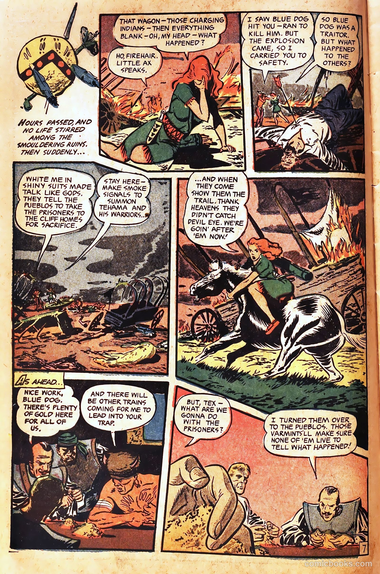 Firehair #11 (1952) — page 10 of 36