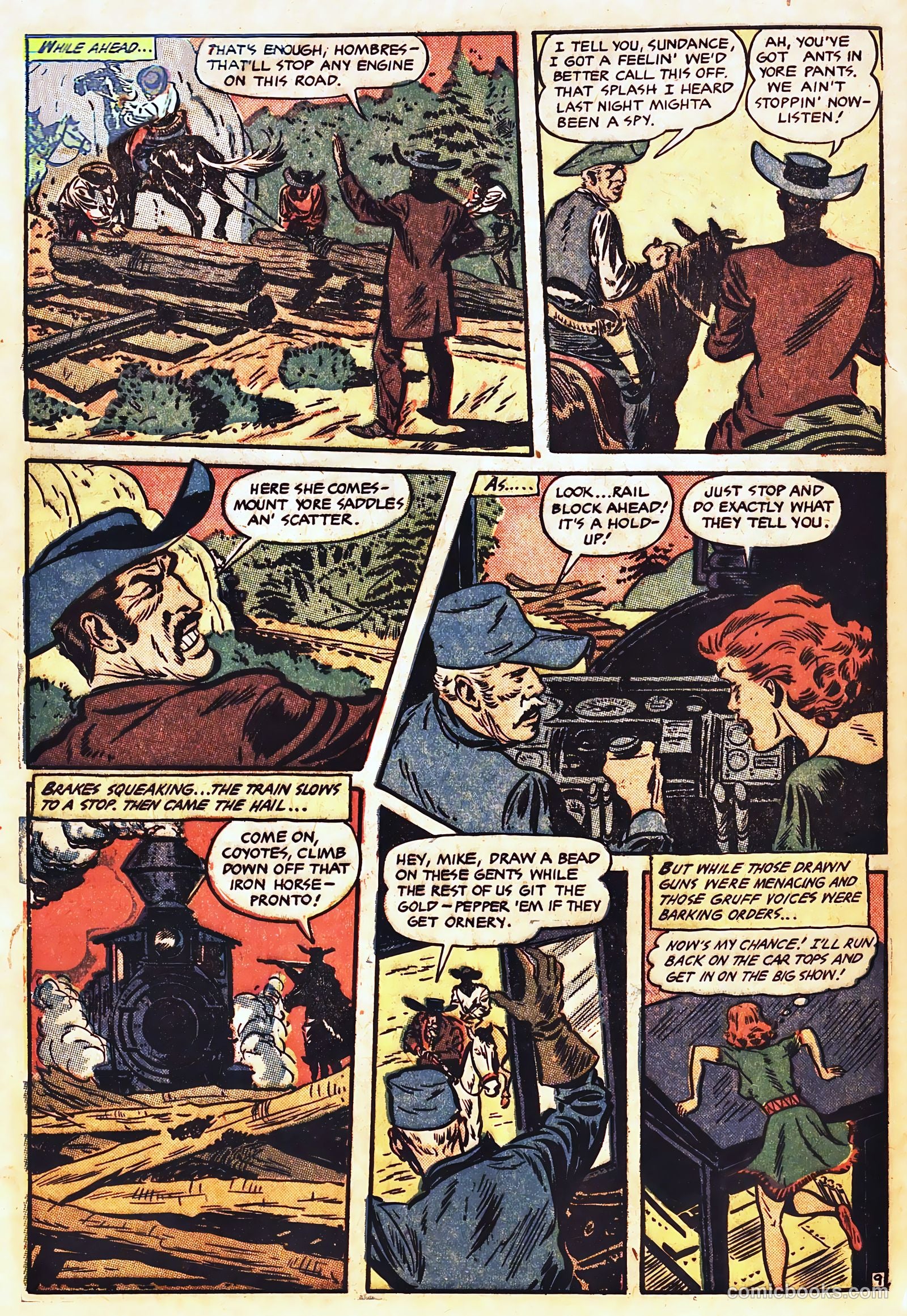 Firehair #11 (1952) — page 32 of 36