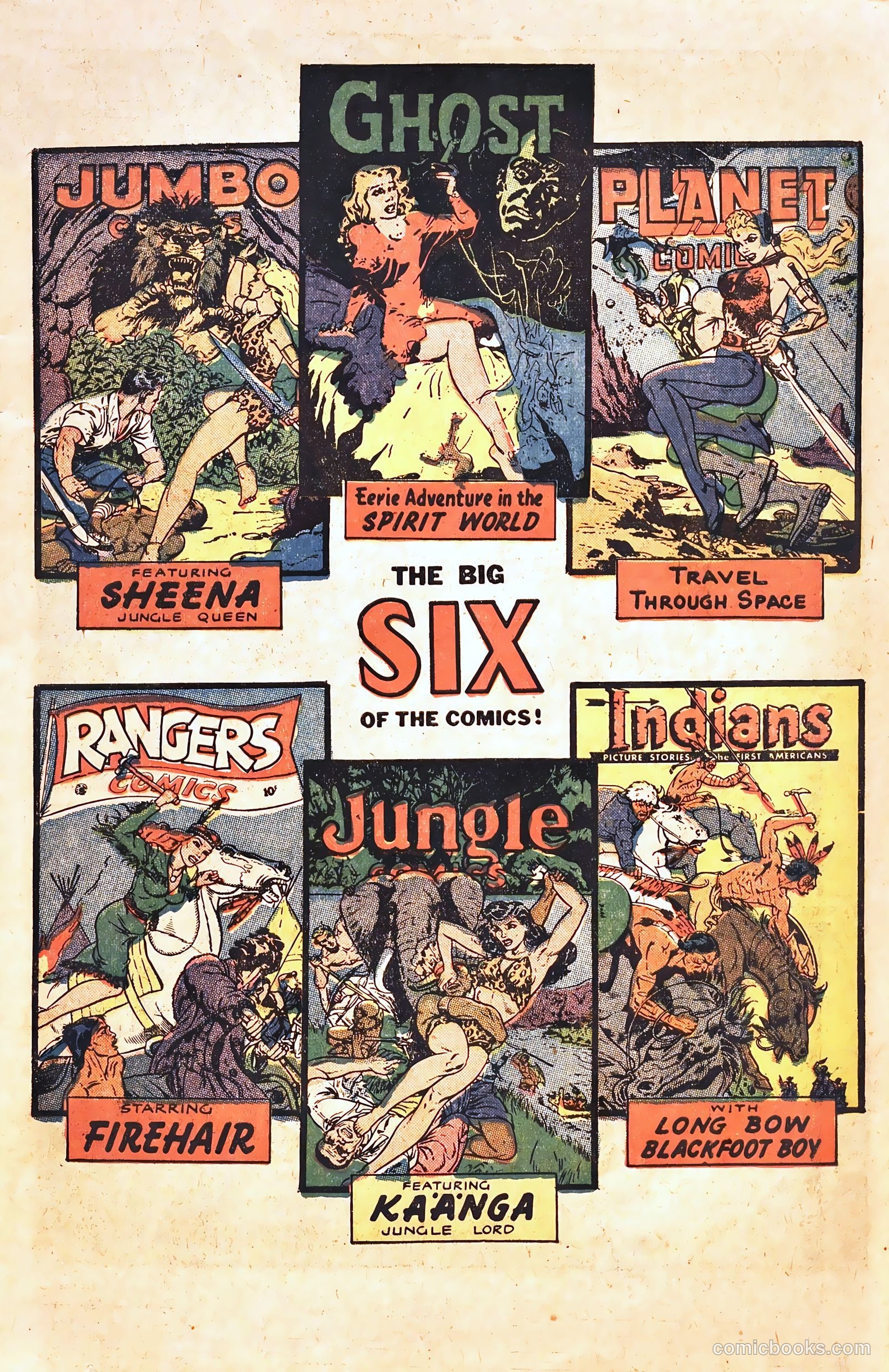 Firehair #11 (1952) — page 3 of 36