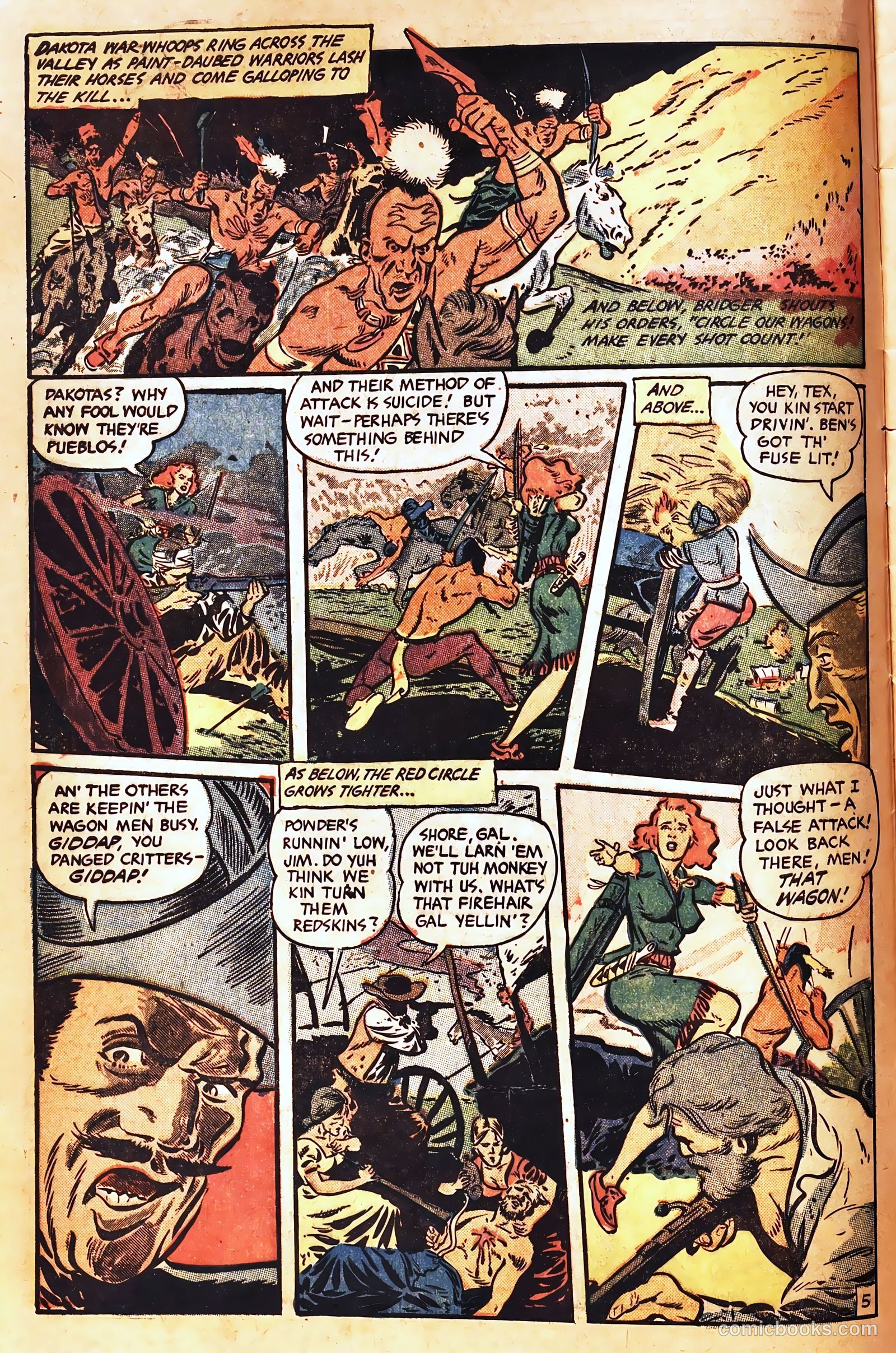 Firehair #11 (1952) — page 8 of 36