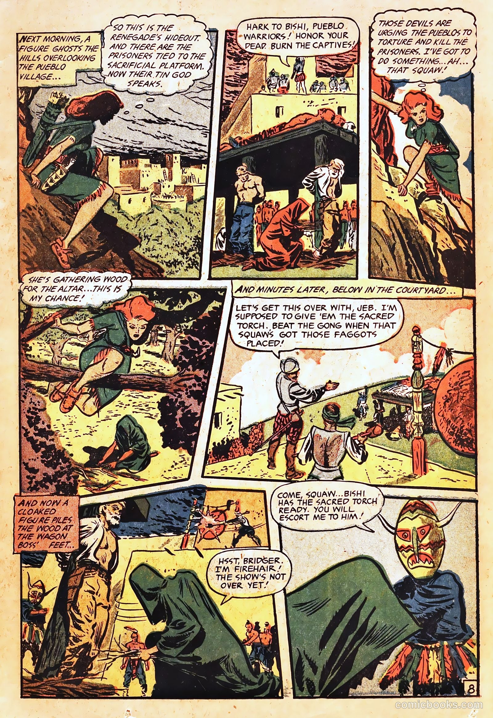Firehair #11 (1952) — page 11 of 36