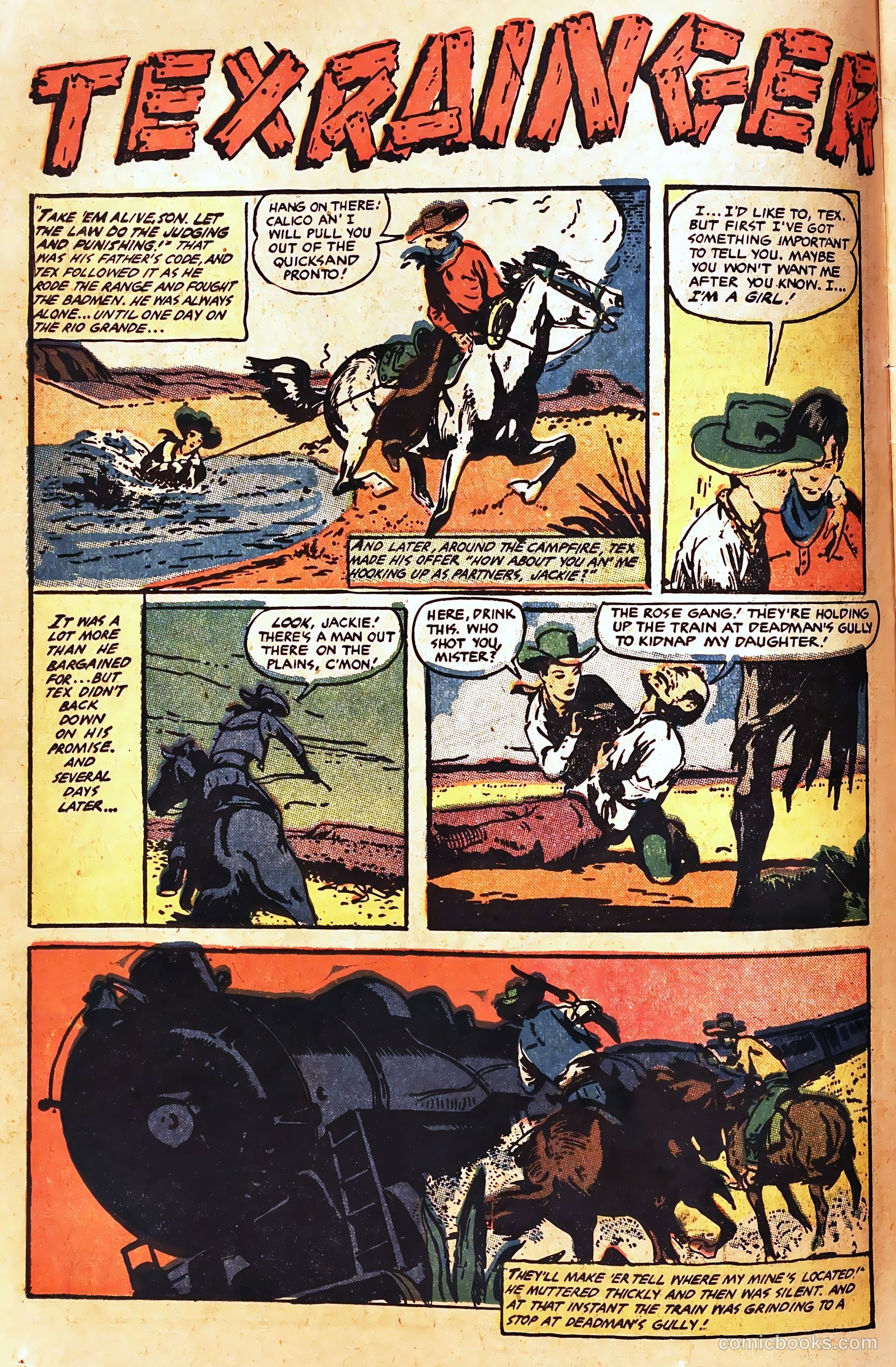 Firehair #11 (1952) — page 14 of 36