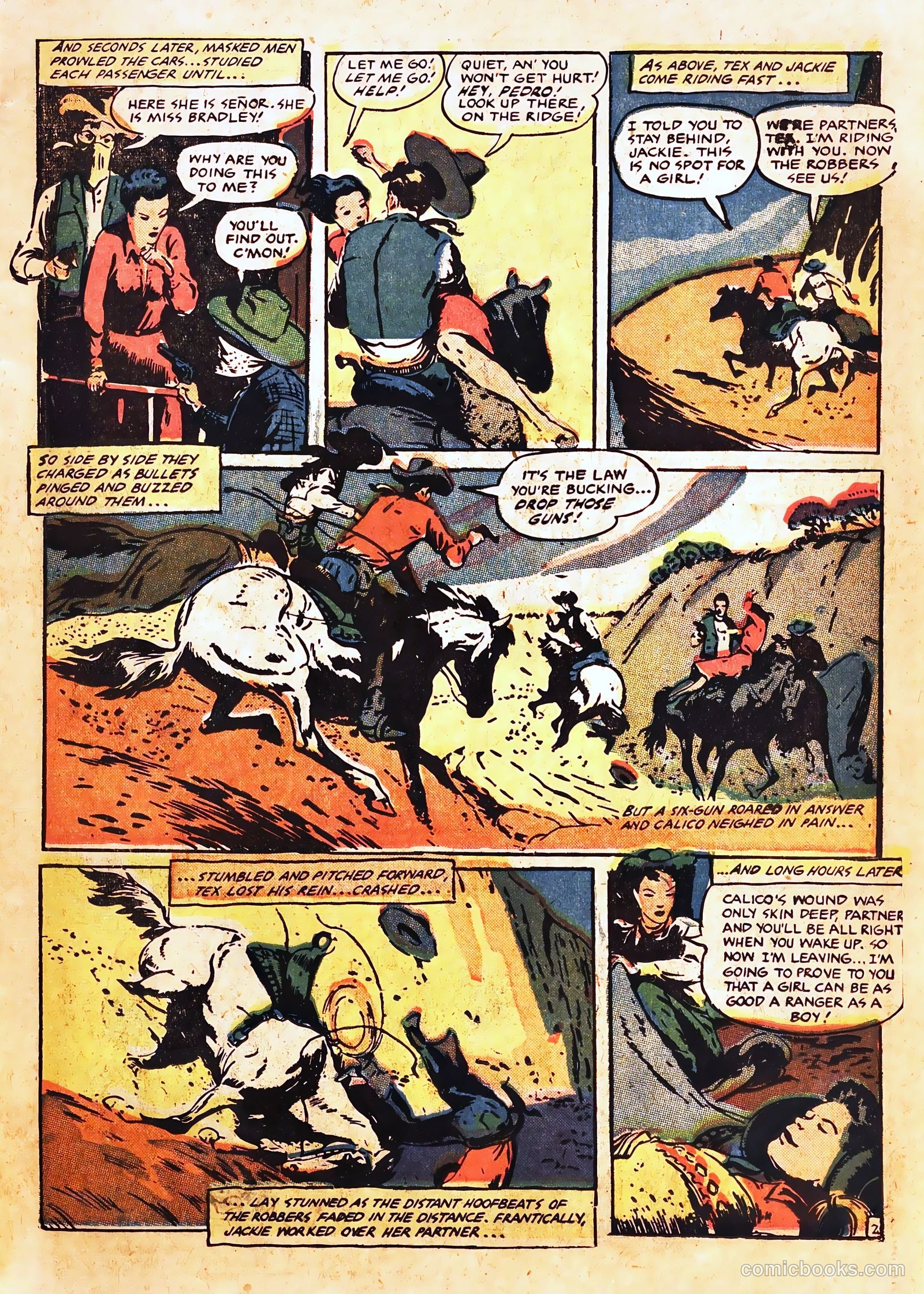 Firehair #11 (1952) — page 15 of 36
