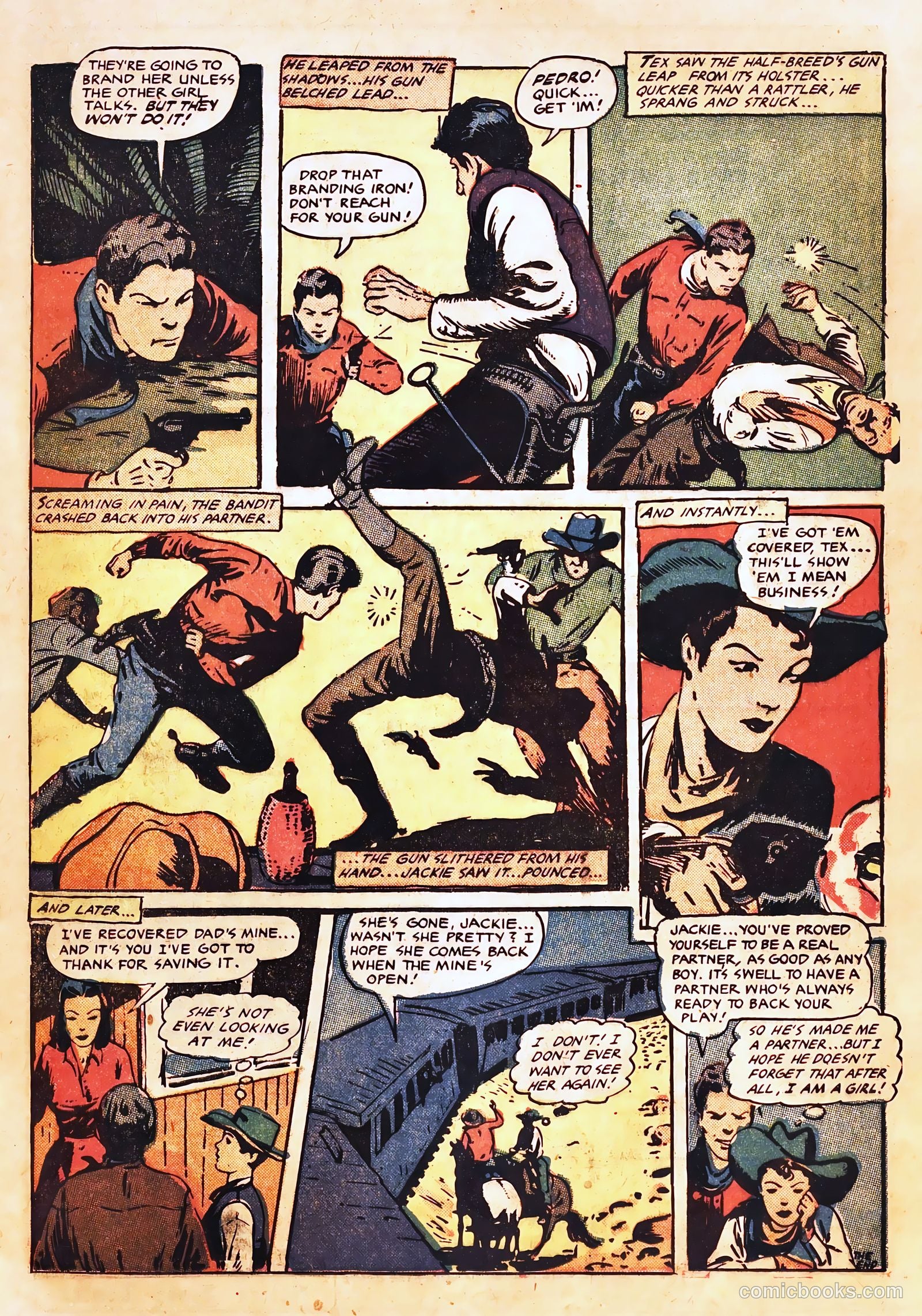 Firehair #11 (1952) — page 17 of 36