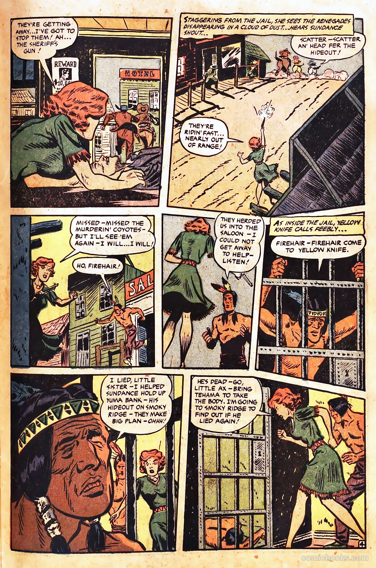 Firehair #11 (1952) — page 27 of 36