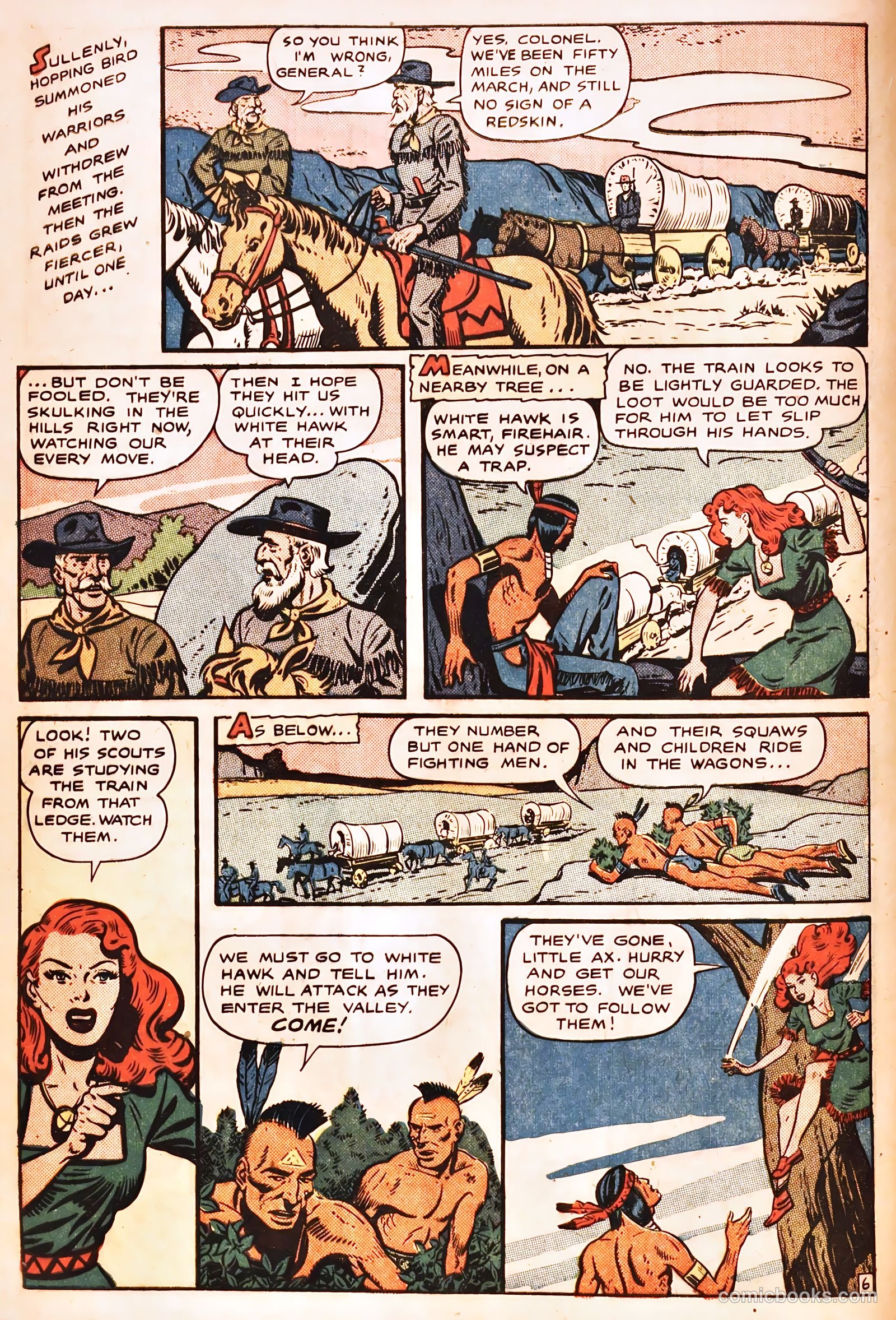 Firehair #7 (1951) — page 8 of 36