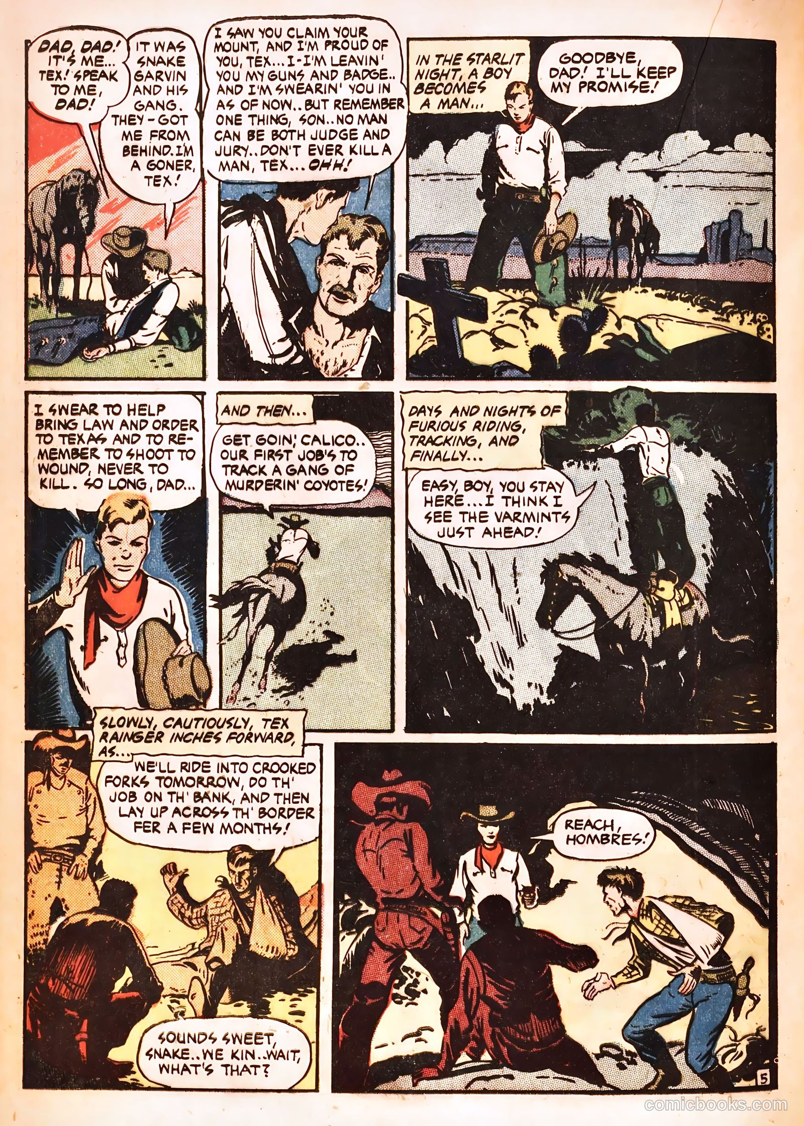 Firehair #7 (1951) — page 20 of 36