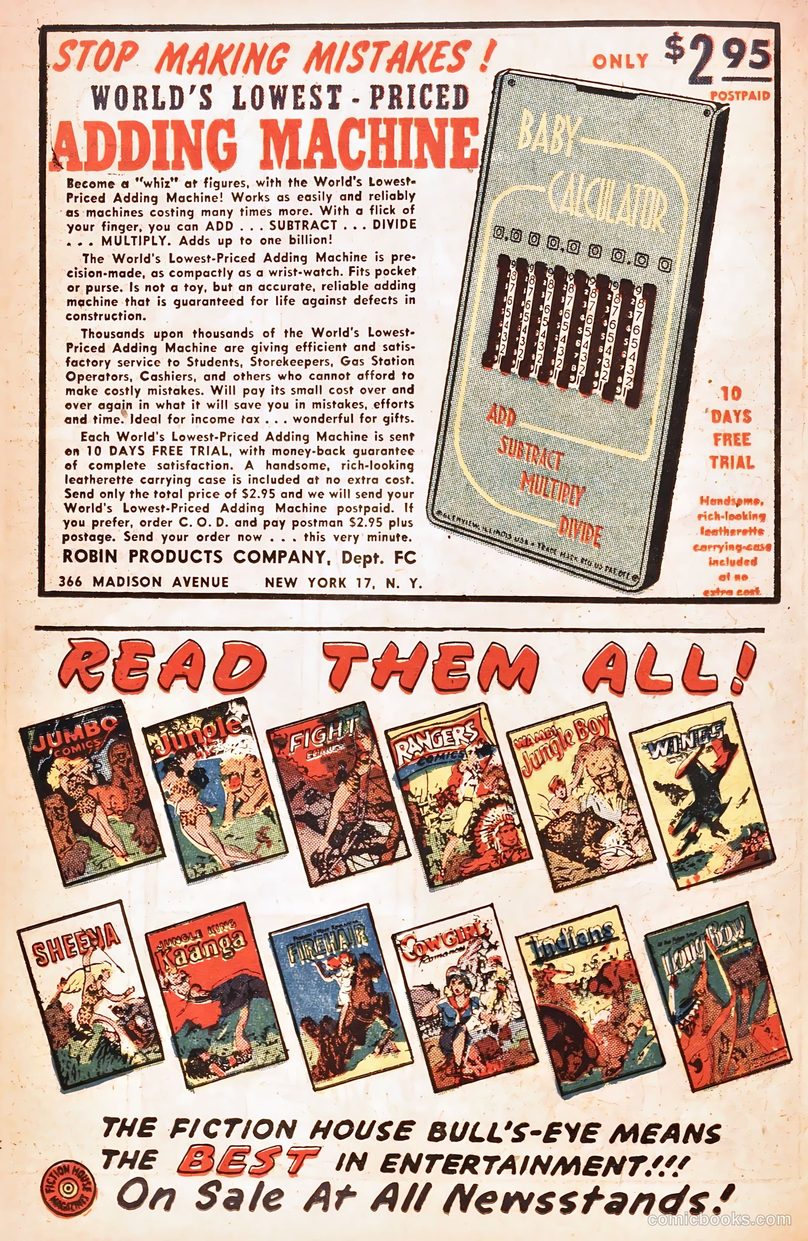 Firehair #7 (1951) — page 22 of 36
