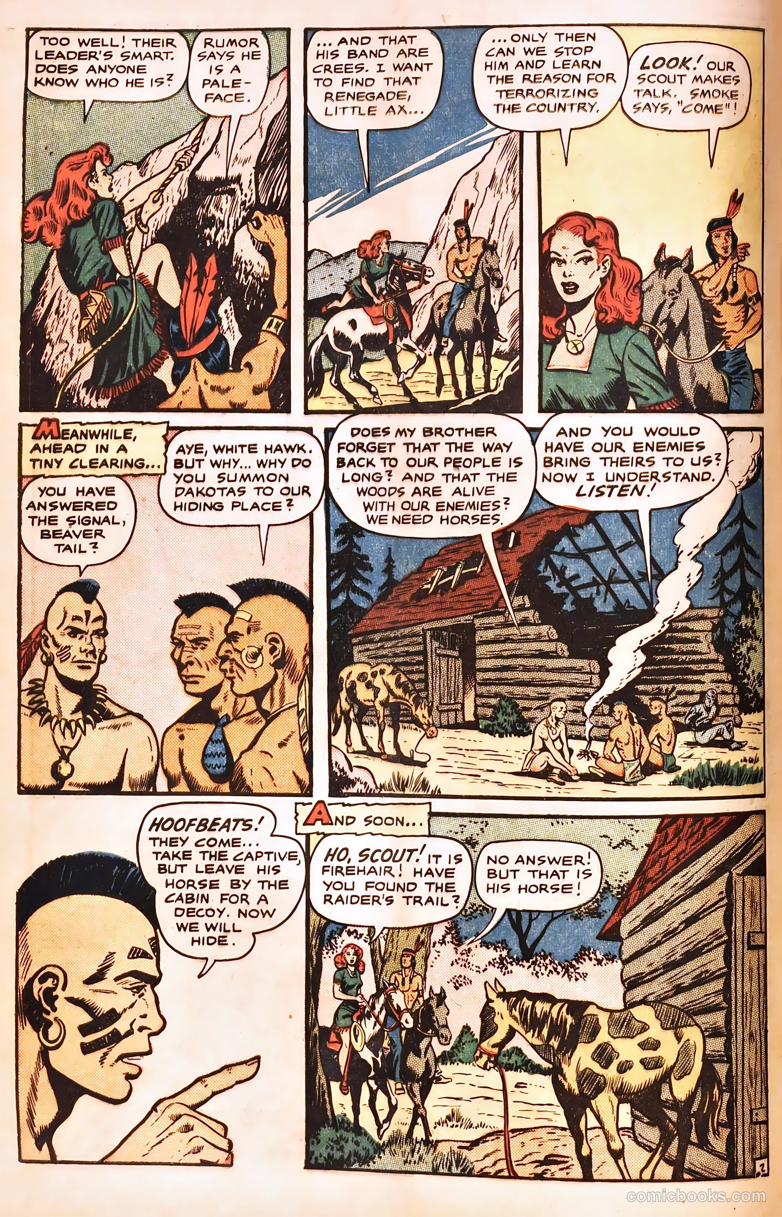 Firehair #7 (1951) — page 4 of 36