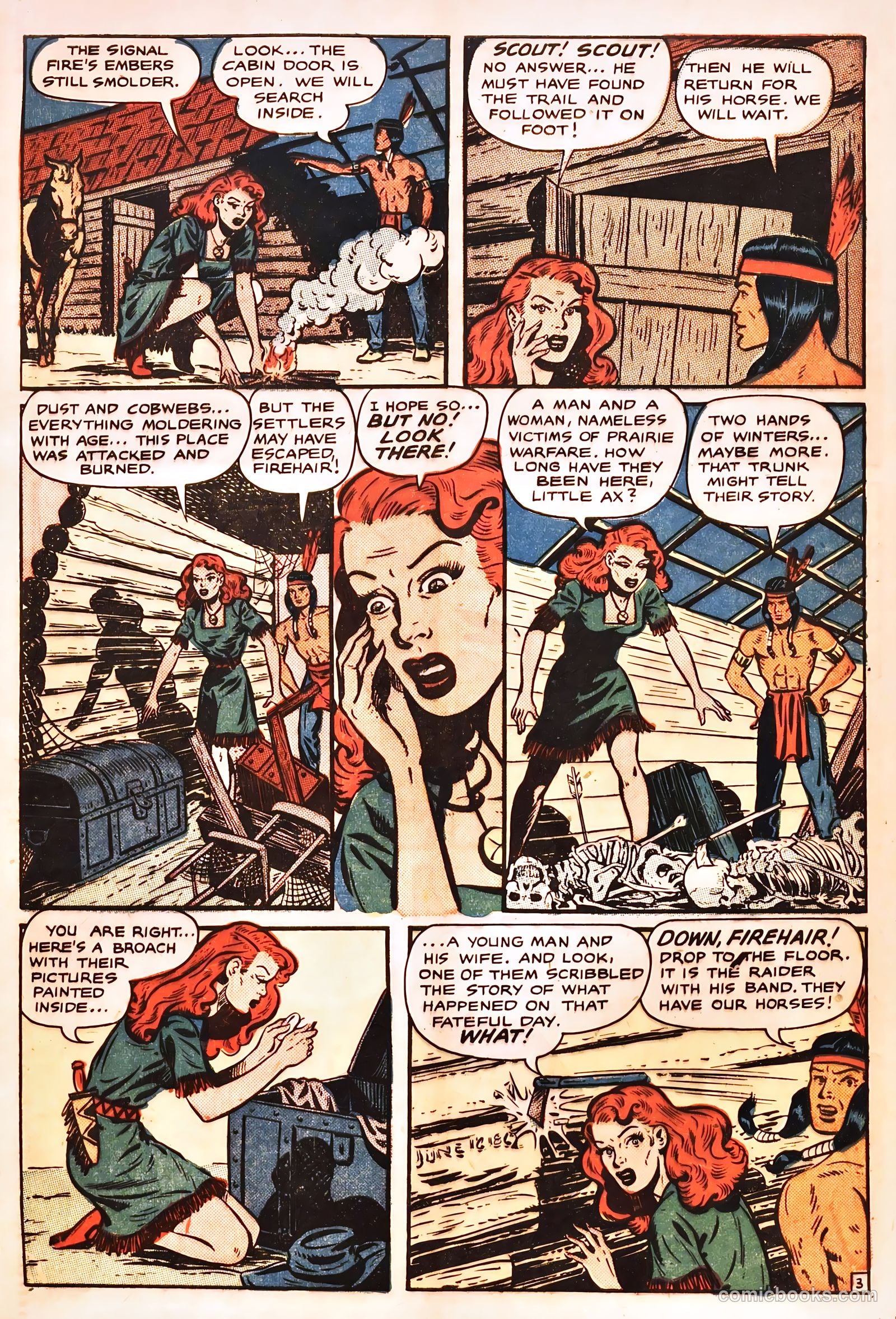 Firehair #7 (1951) — page 5 of 36