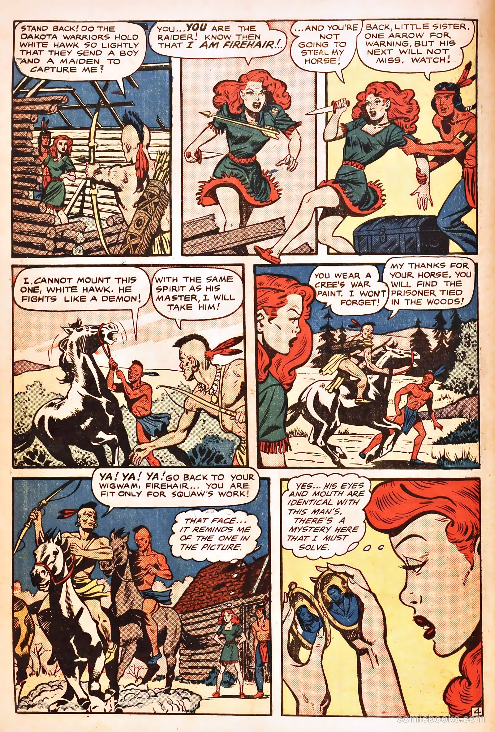 Firehair #7 (1951) — page 6 of 36