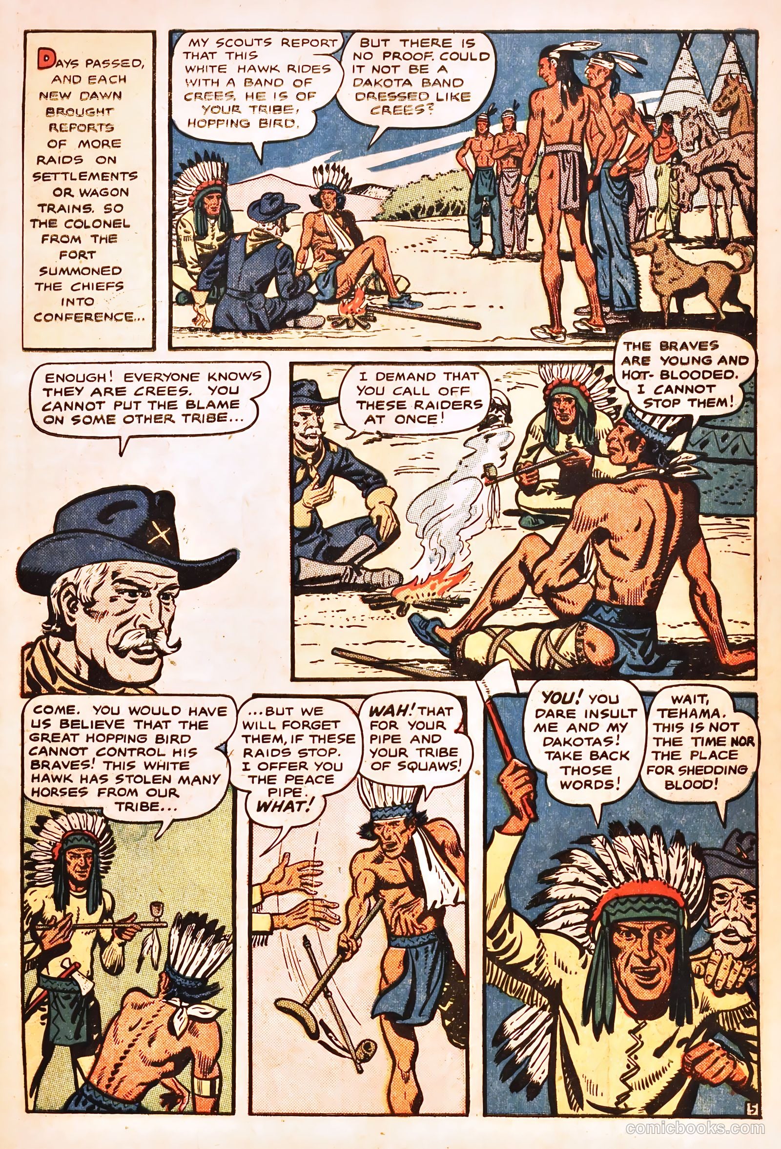 Firehair #7 (1951) — page 7 of 36