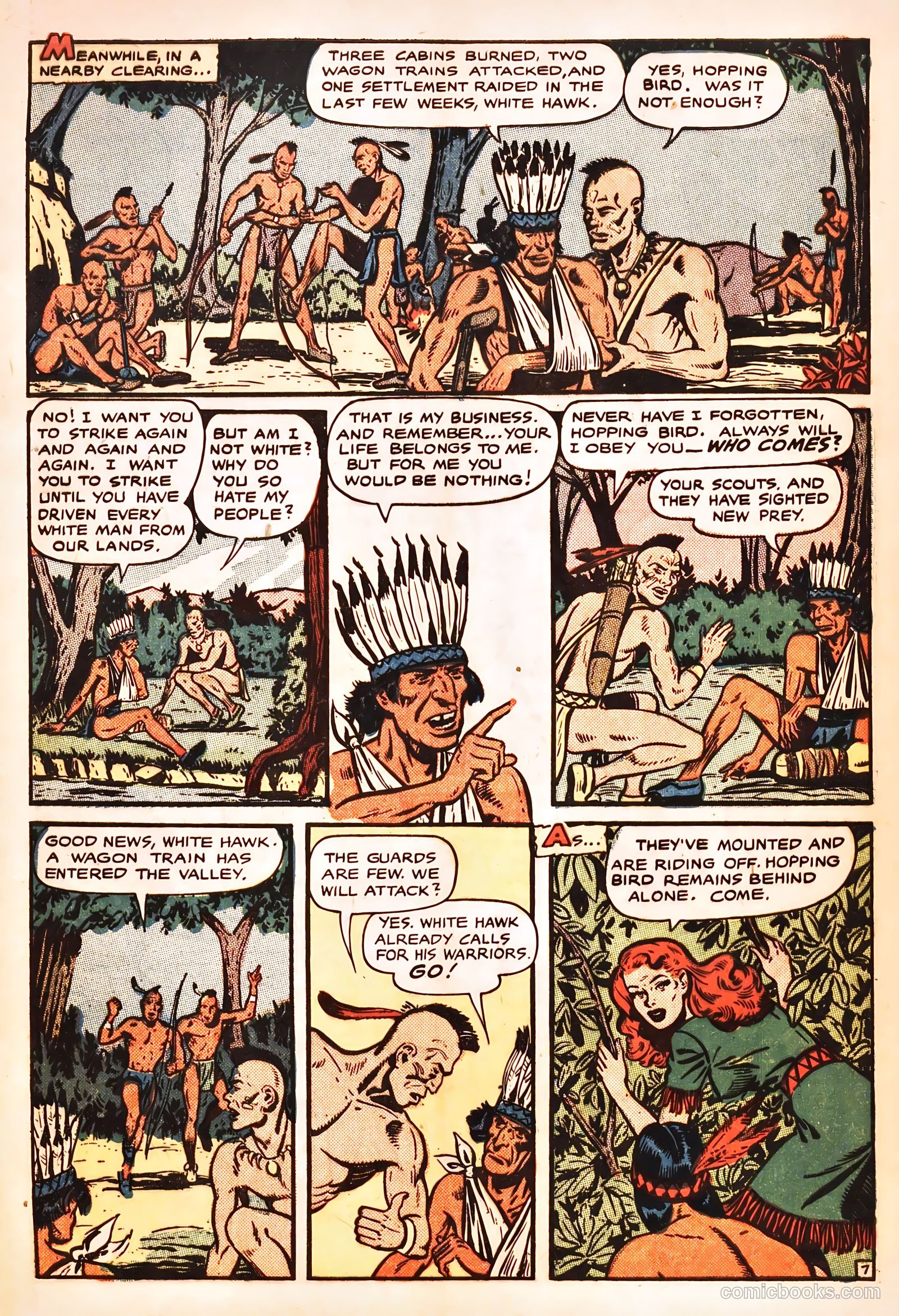 Firehair #7 (1951) — page 9 of 36