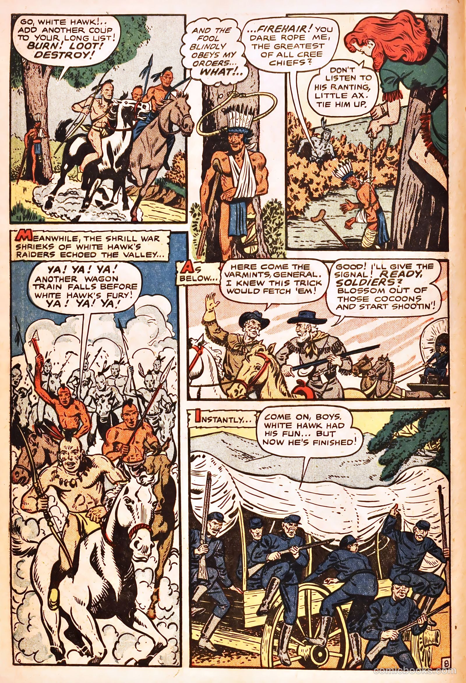 Firehair #7 (1951) — page 10 of 36