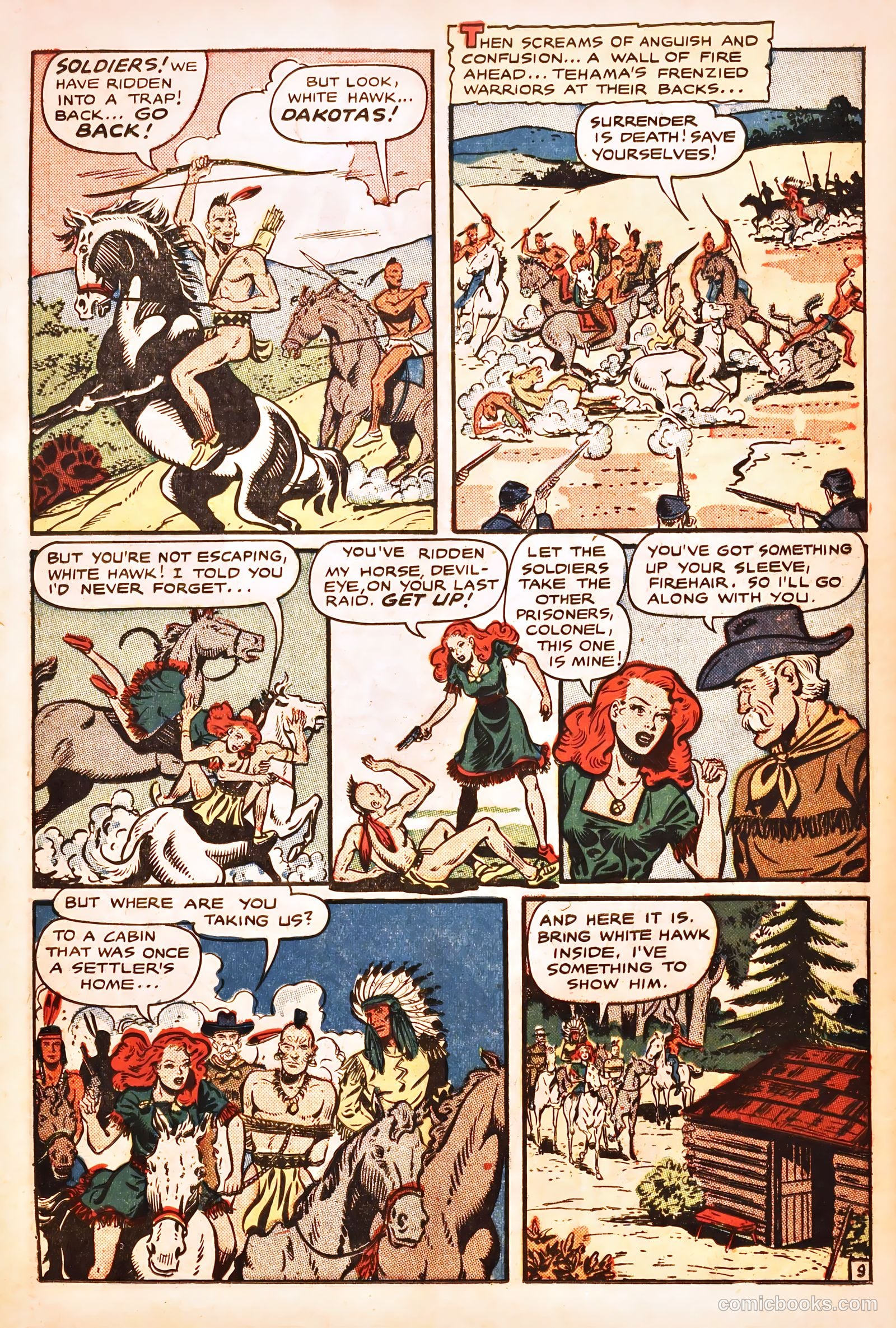 Firehair #7 (1951) — page 11 of 36