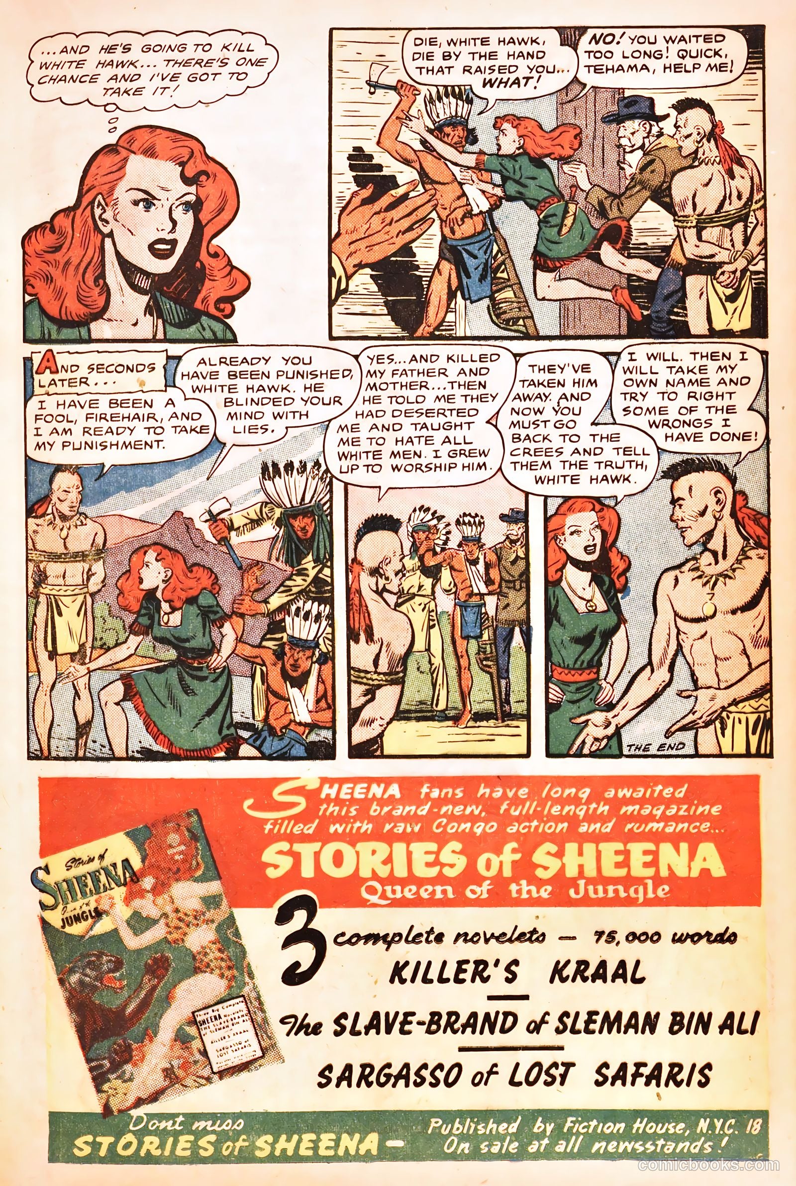 Firehair #7 (1951) — page 13 of 36