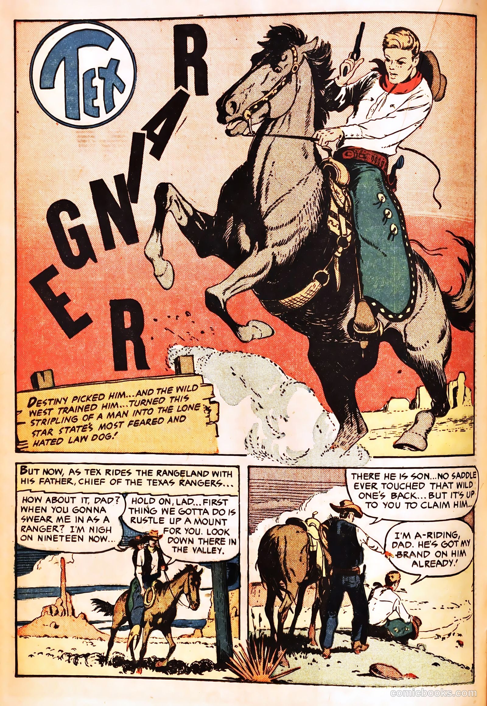 Firehair #7 (1951) — page 16 of 36