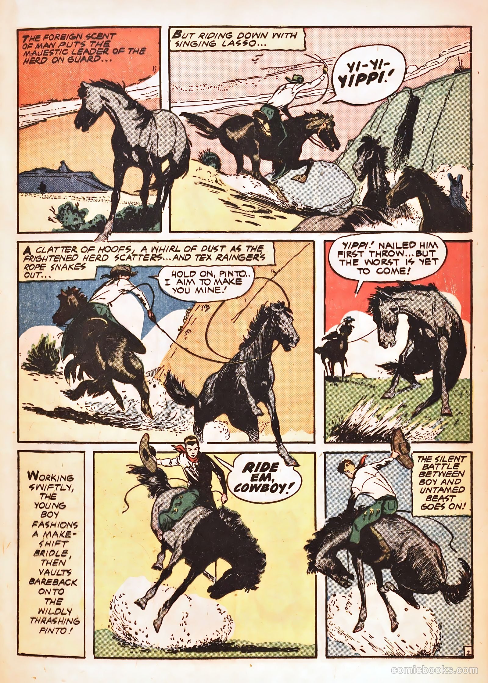 Firehair #7 (1951) — page 17 of 36