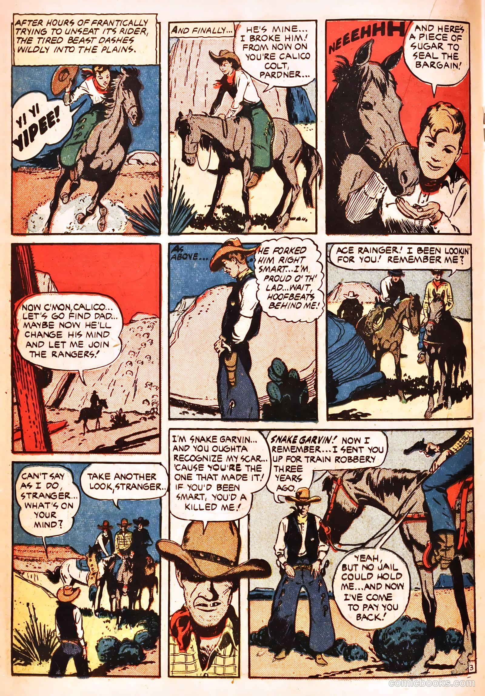 Firehair #7 (1951) — page 18 of 36