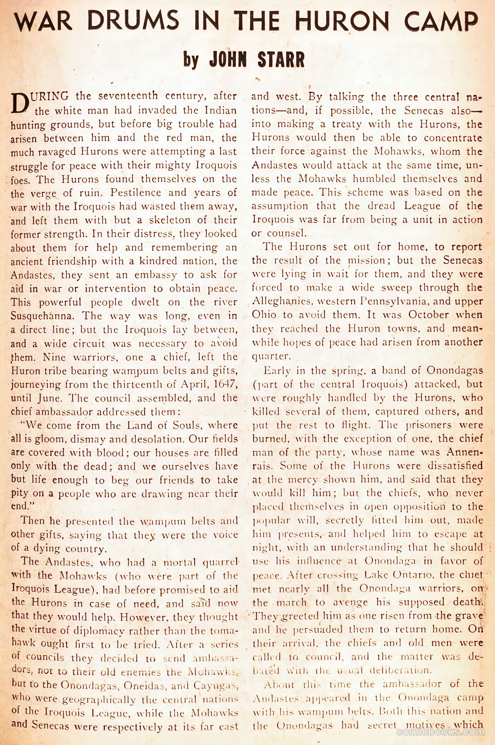 Firehair #7 (1951) — page 23 of 36