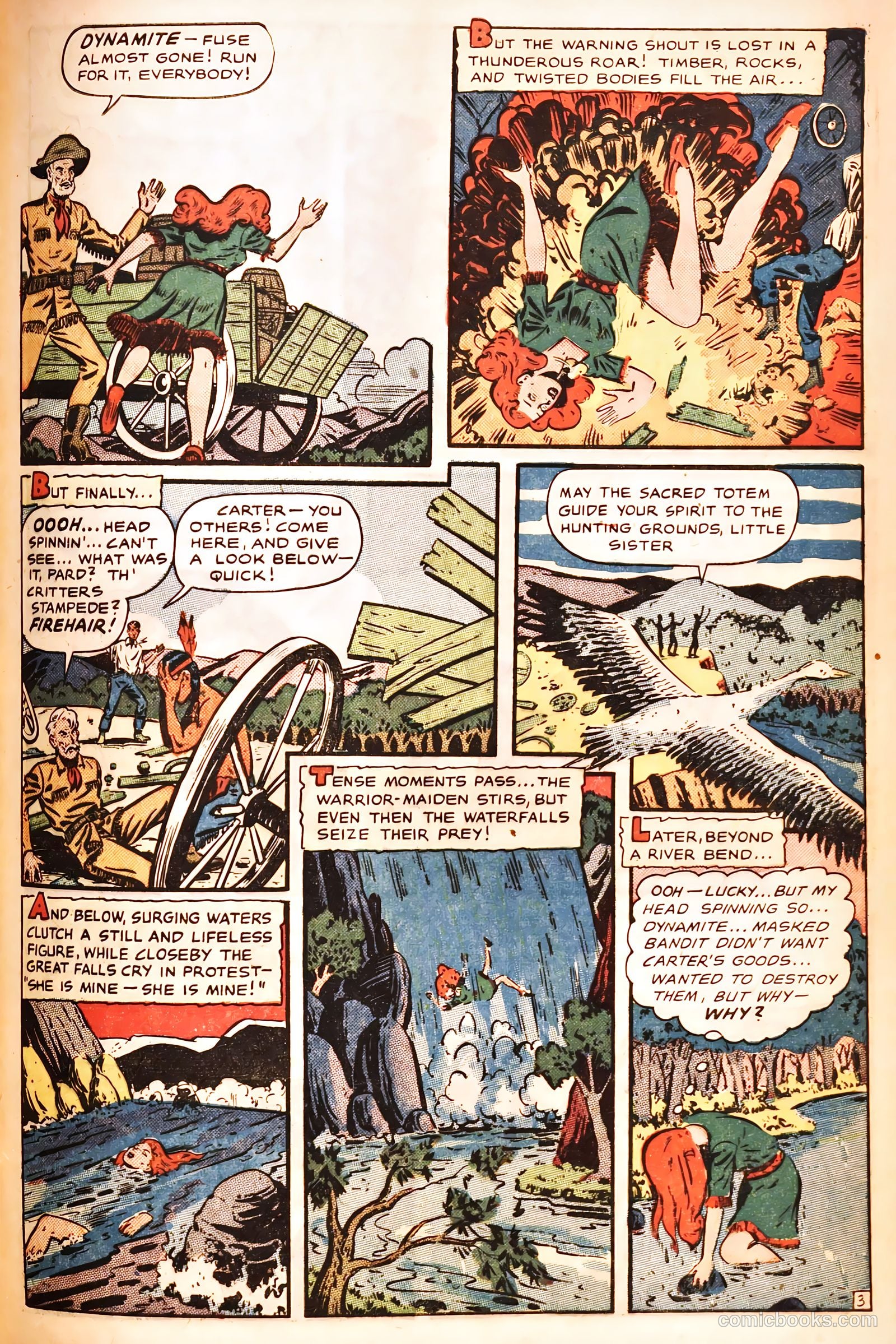 Firehair #7 (1951) — page 29 of 36