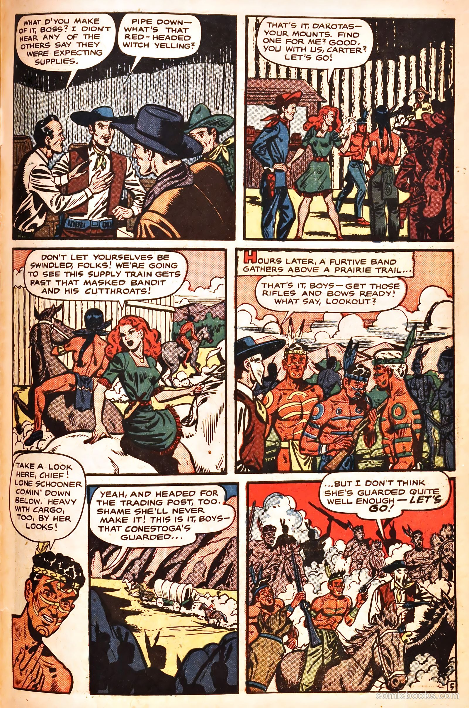 Firehair #7 (1951) — page 31 of 36