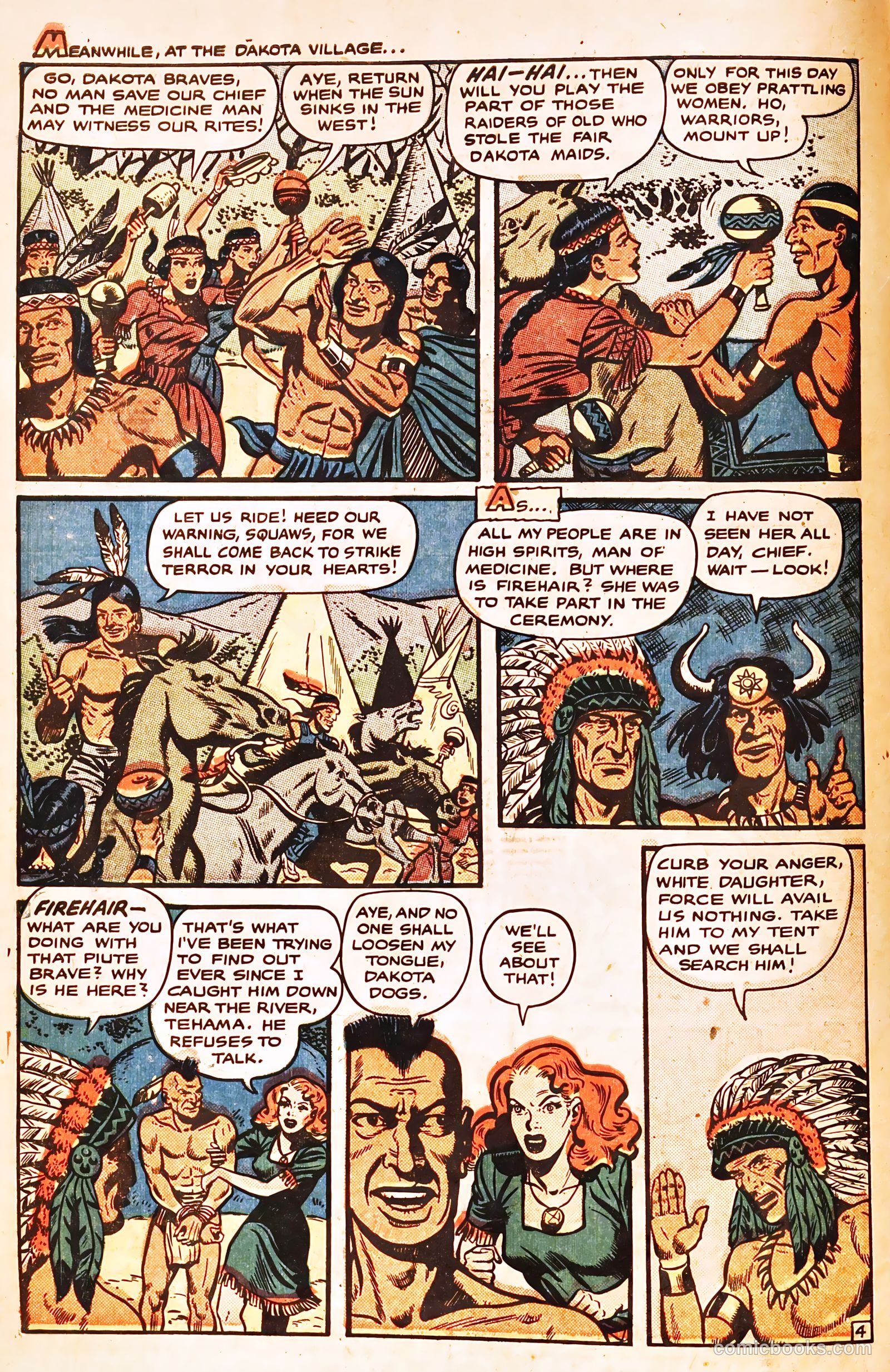 Firehair #8 (1951) — page 6 of 36