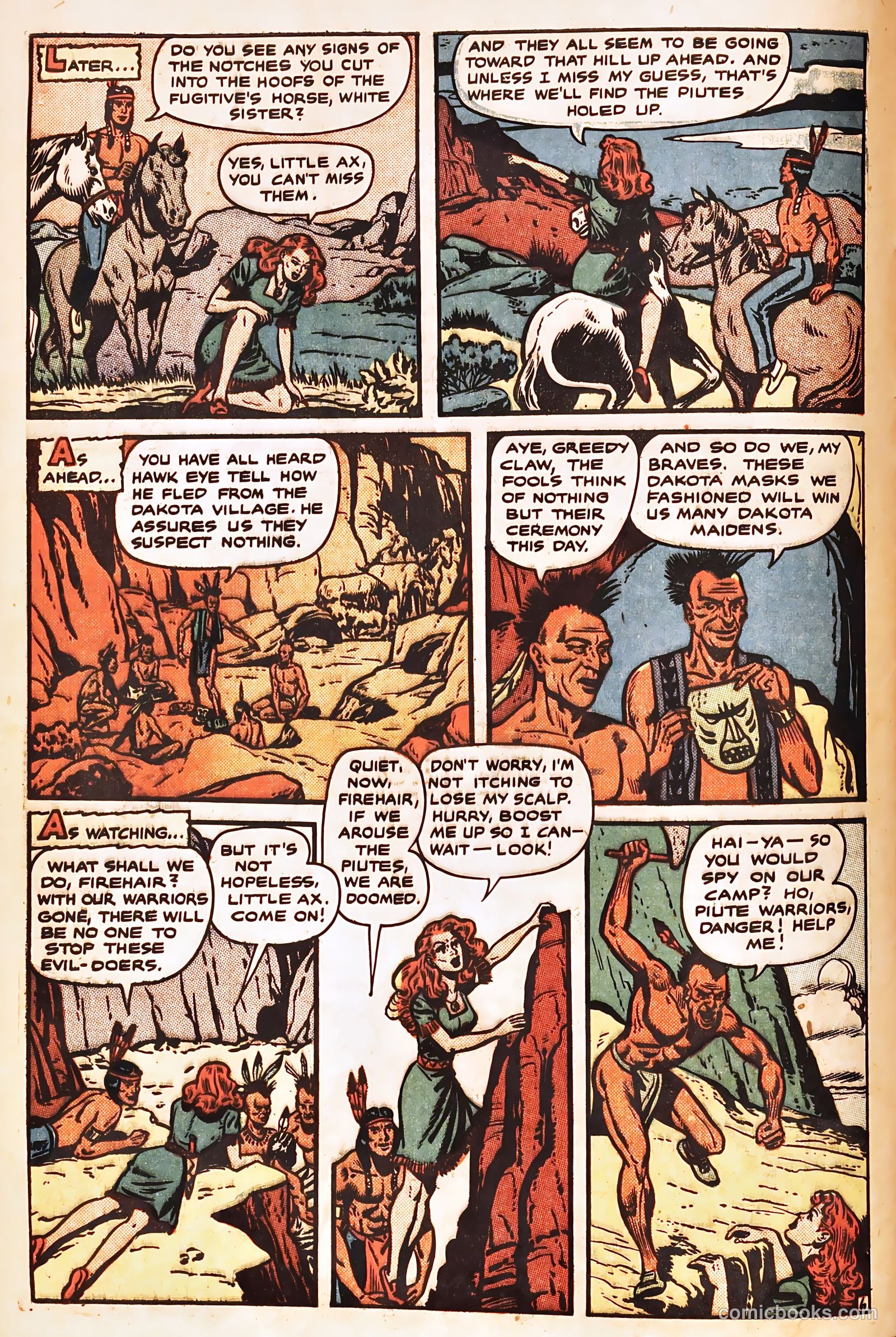 Firehair #8 (1951) — page 8 of 36