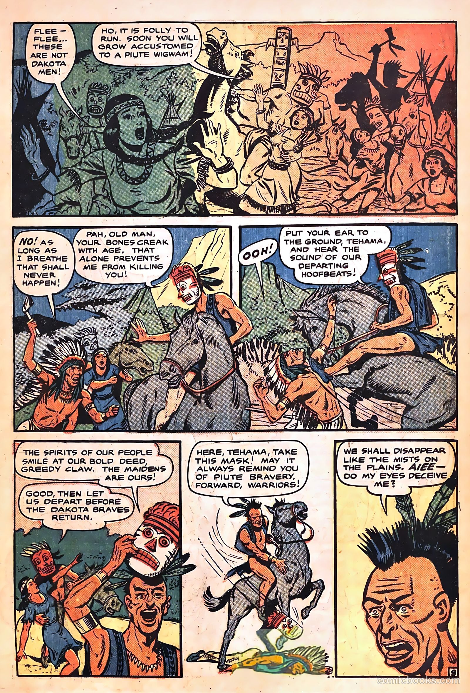 Firehair #8 (1951) — page 11 of 36