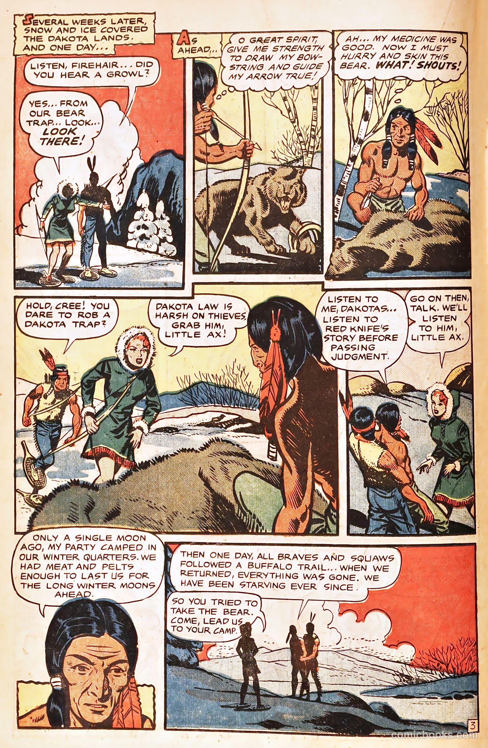 Firehair #8 (1951) — page 18 of 36