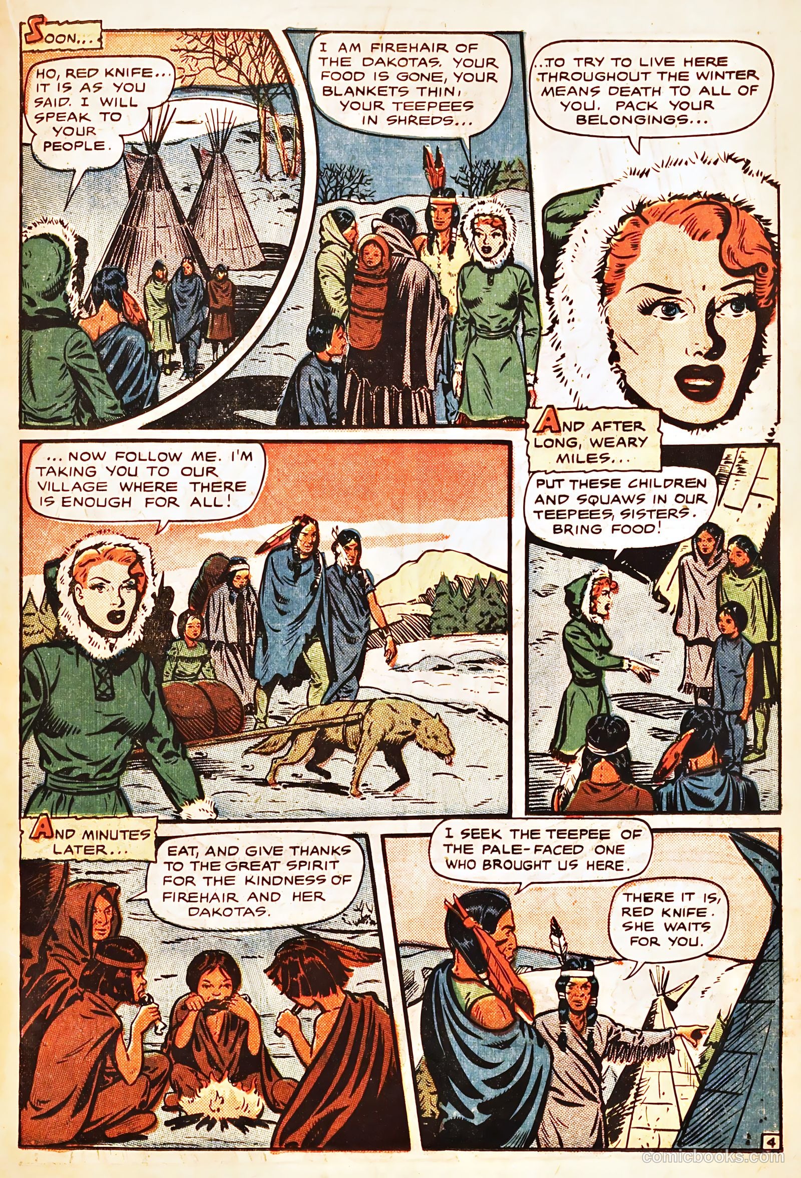 Firehair #8 (1951) — page 19 of 36