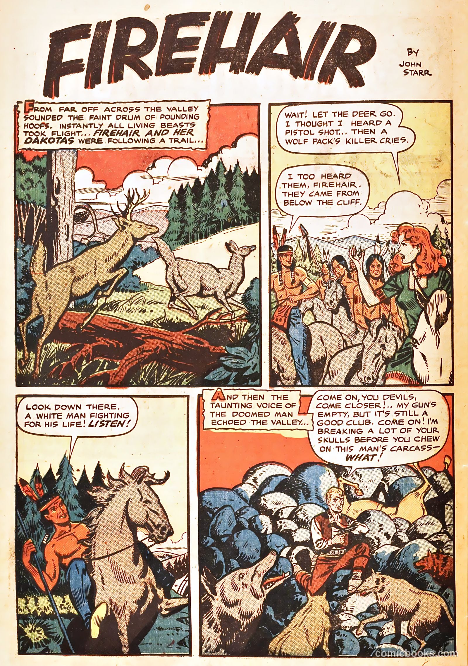 Firehair #8 (1951) — page 26 of 36