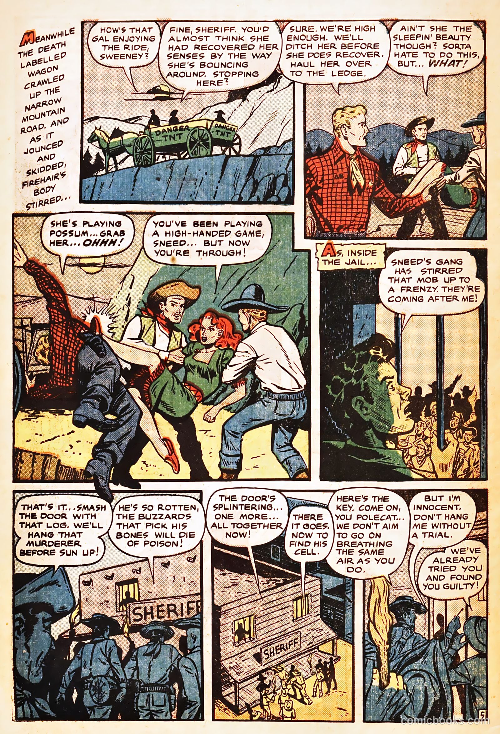Firehair #8 (1951) — page 30 of 36
