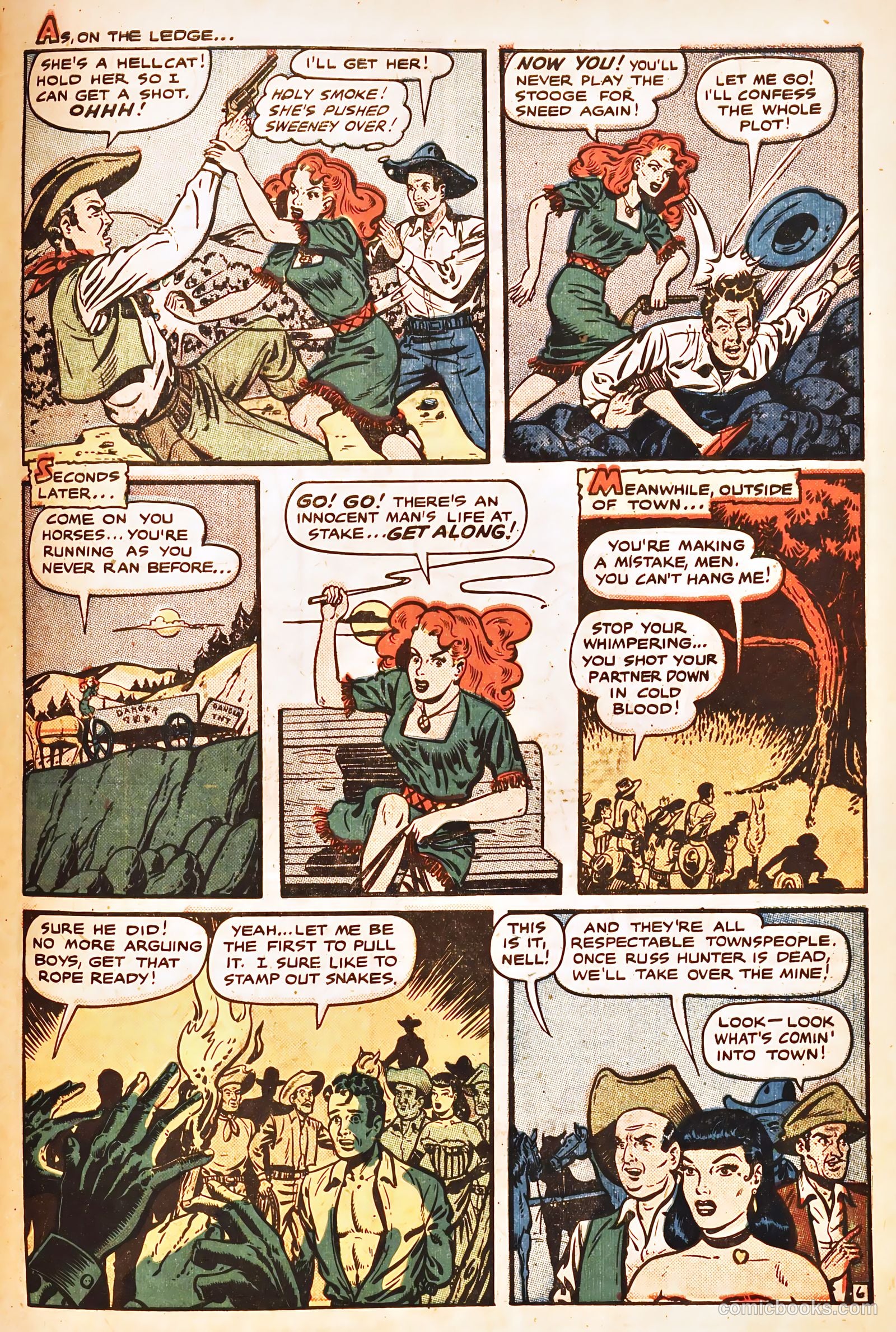 Firehair #8 (1951) — page 31 of 36