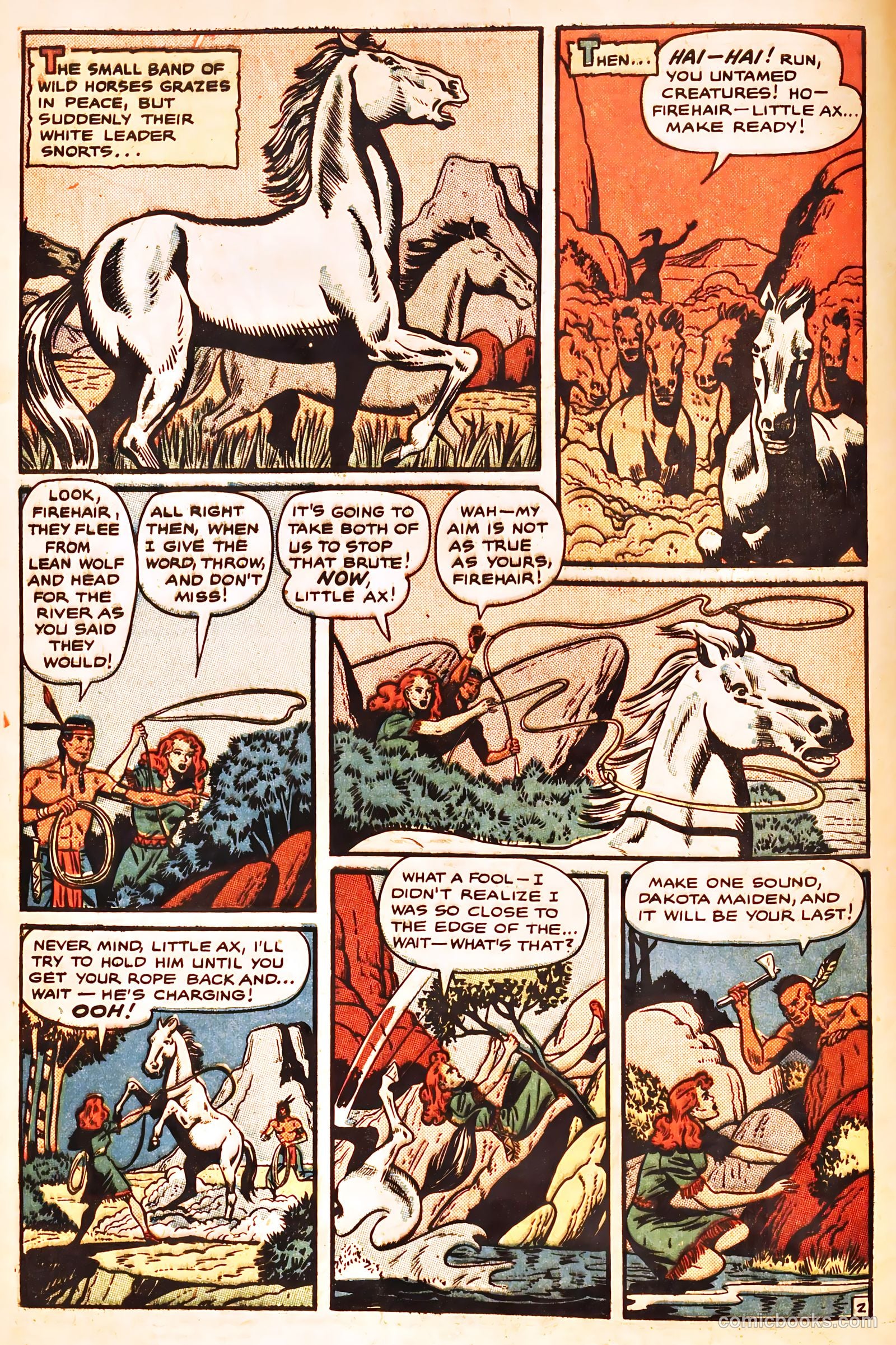 Firehair #8 (1951) — page 4 of 36