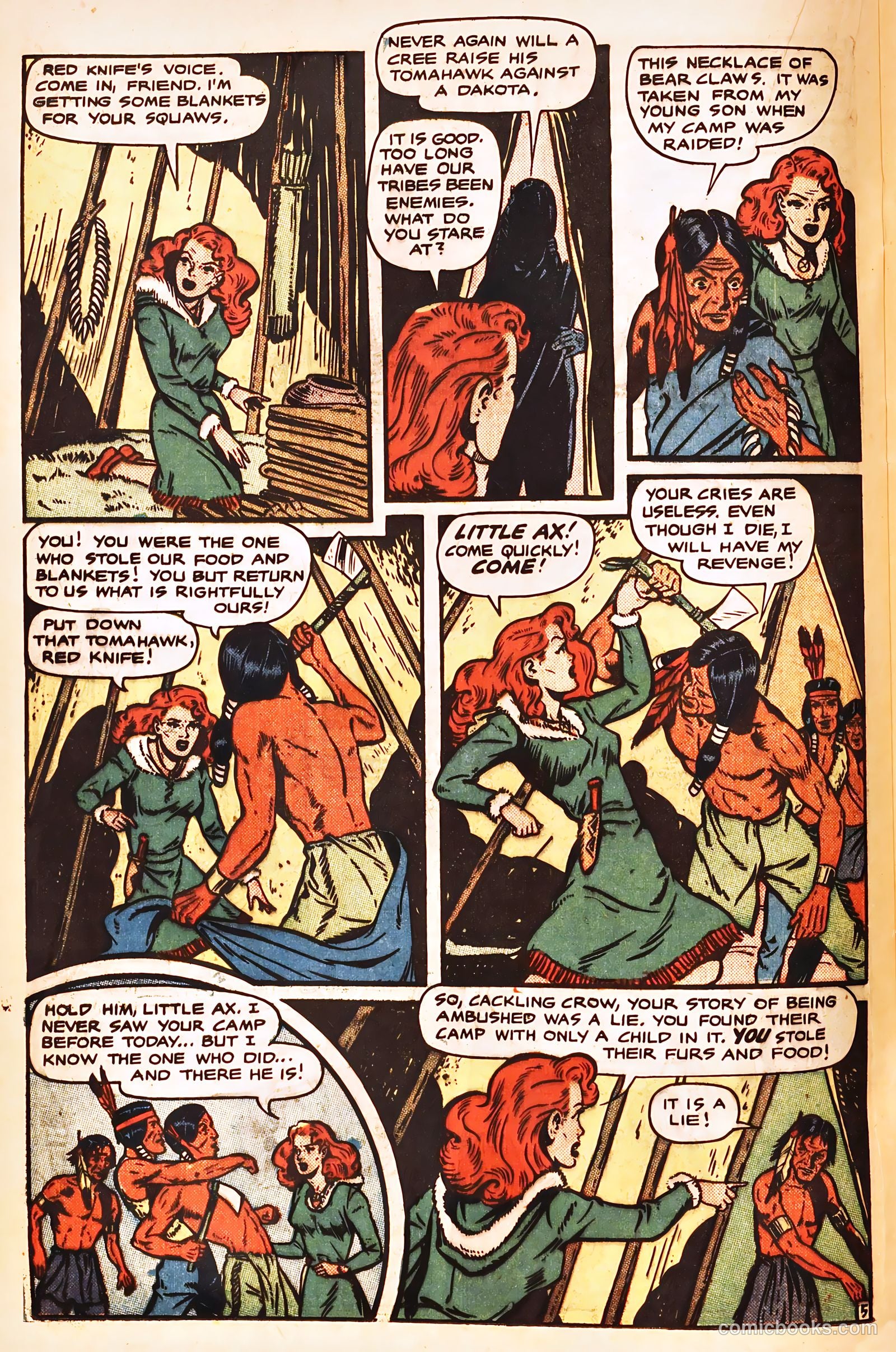 Firehair #8 (1951) — page 20 of 36