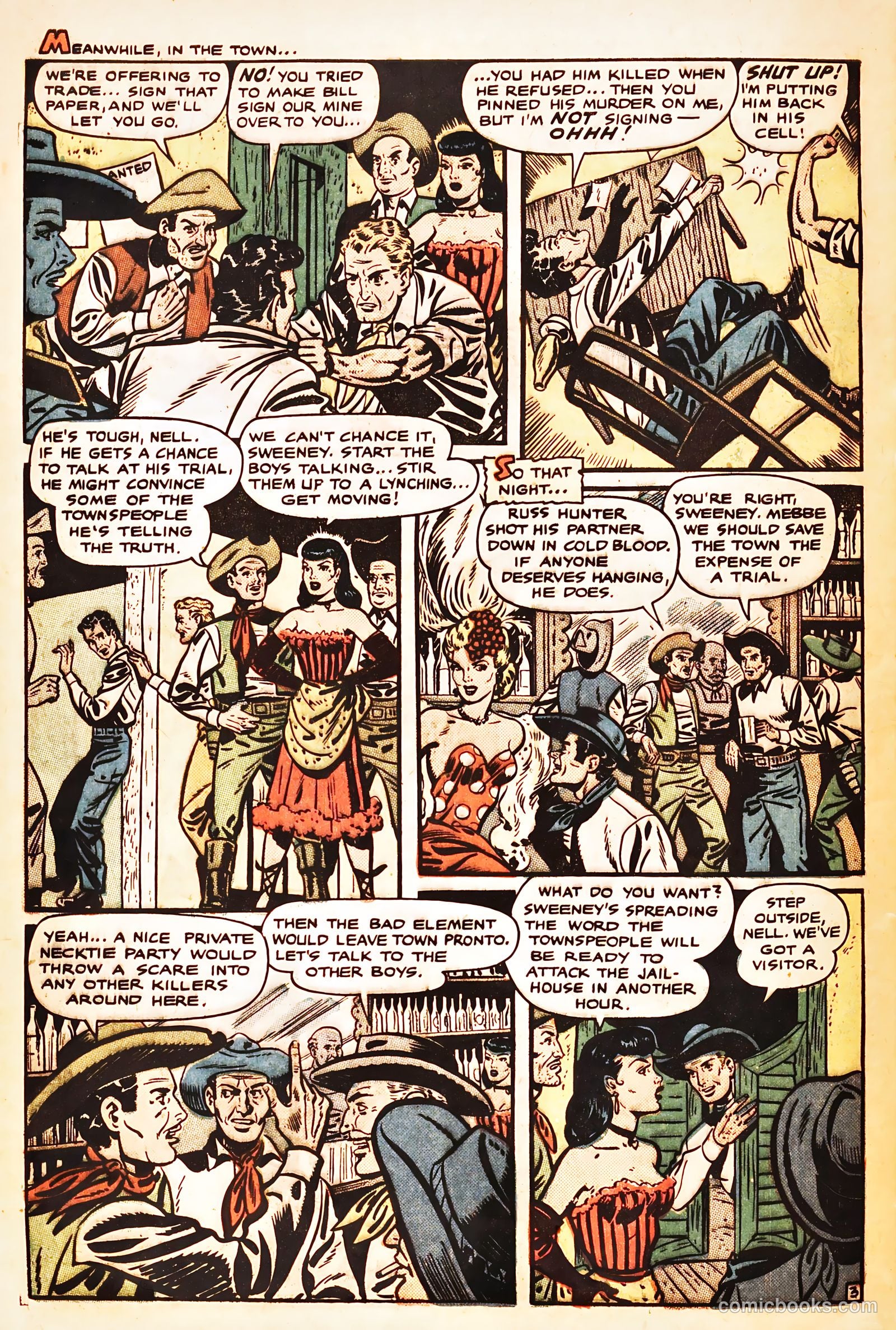 Firehair #8 (1951) — page 28 of 36