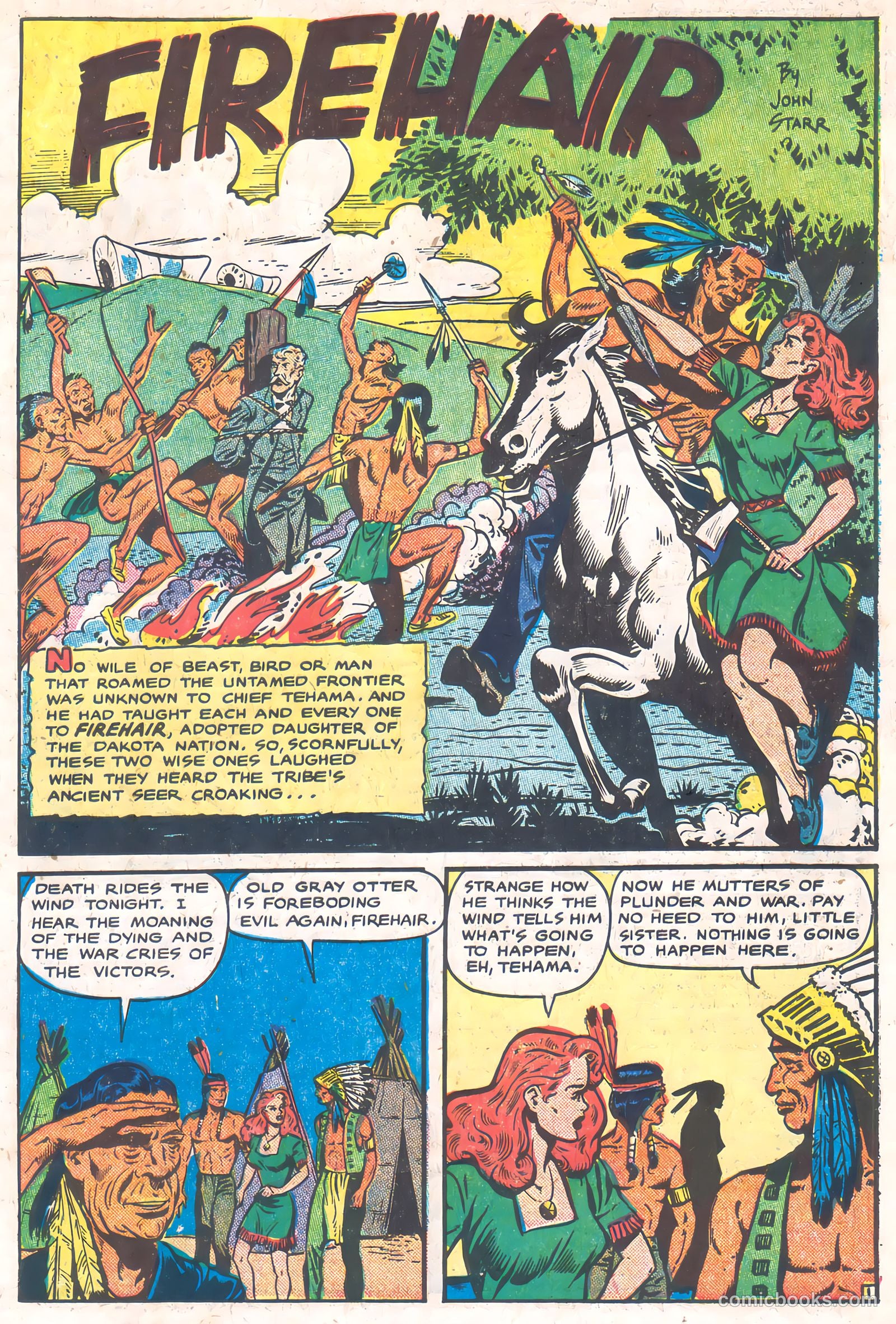 Firehair #8 (1958) — page 3 of 36