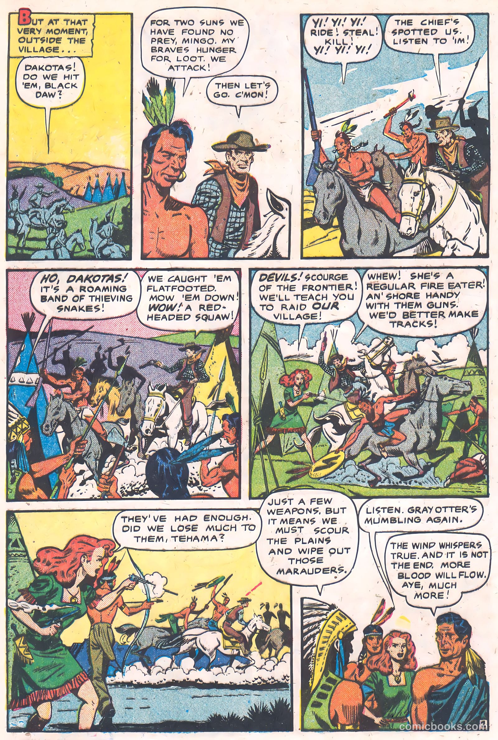 Firehair #8 (1958) — page 4 of 36
