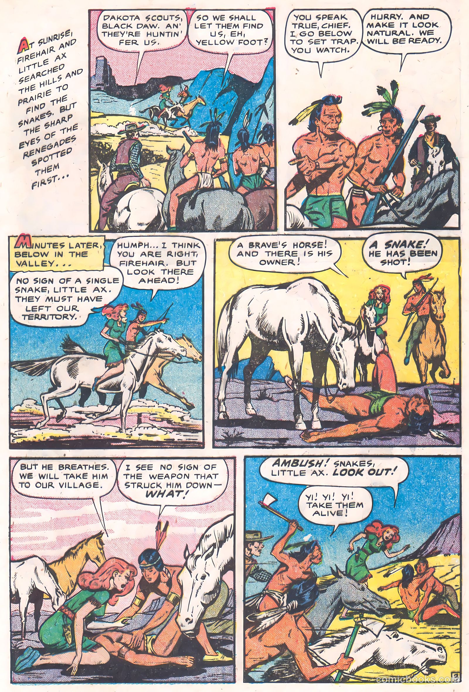 Firehair #8 (1958) — page 5 of 36
